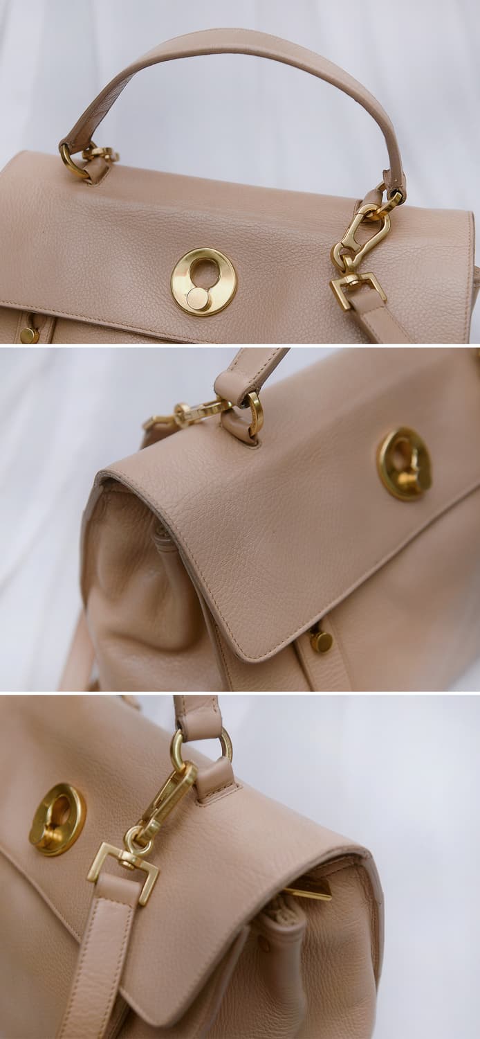 생로랑 (YSL) 삭 뮤즈 투 핑크베이지 2웨이 (토트.숄더.크로스) 상품이미지6