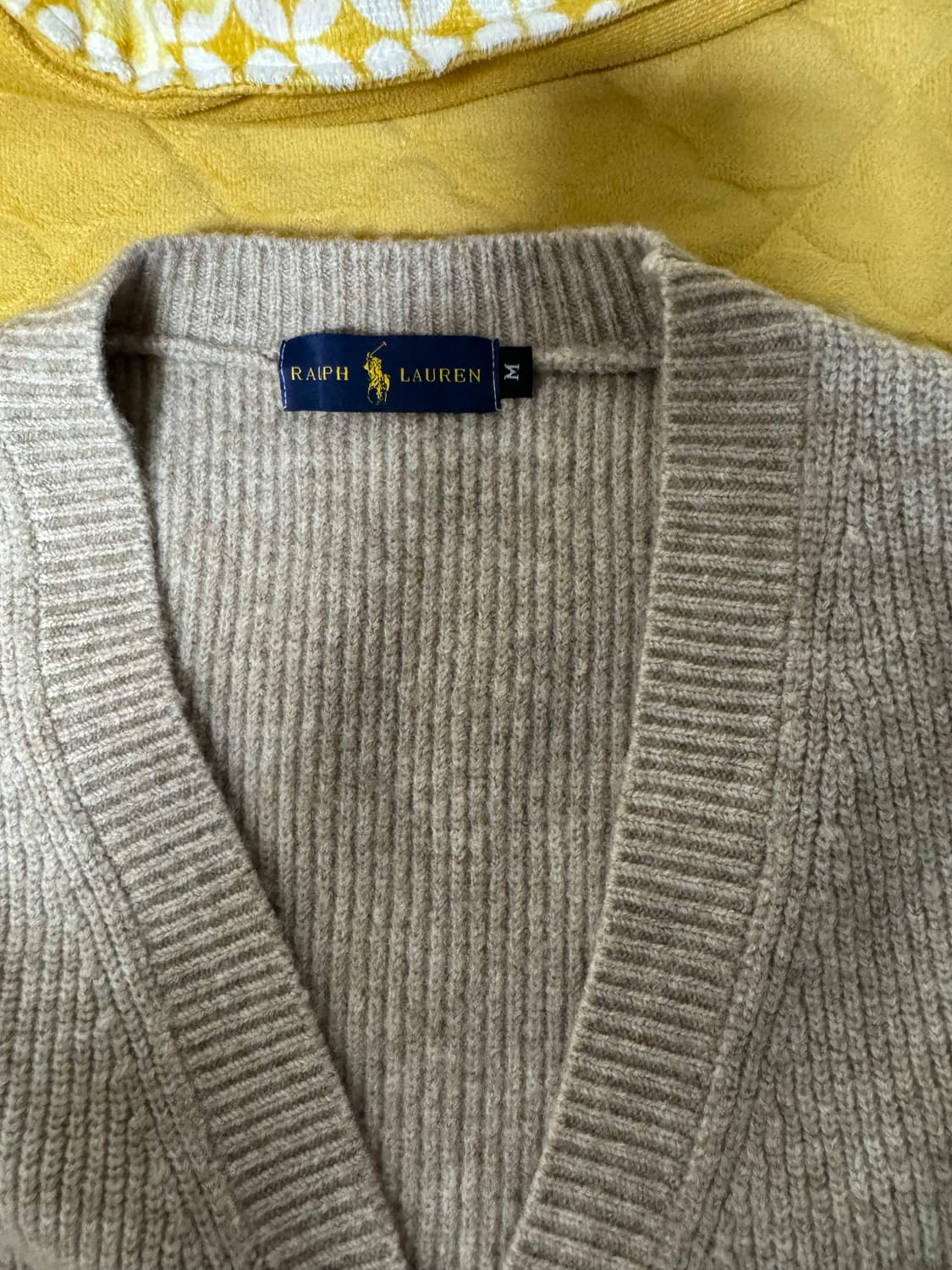 폴로 니트 가디건 상품이미지2