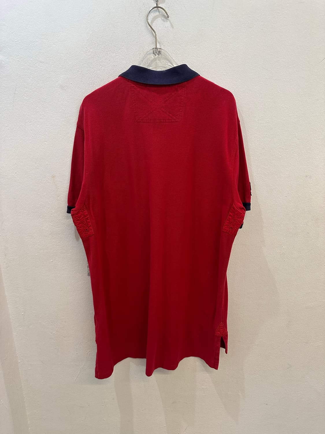 Polo collar red 상품이미지5