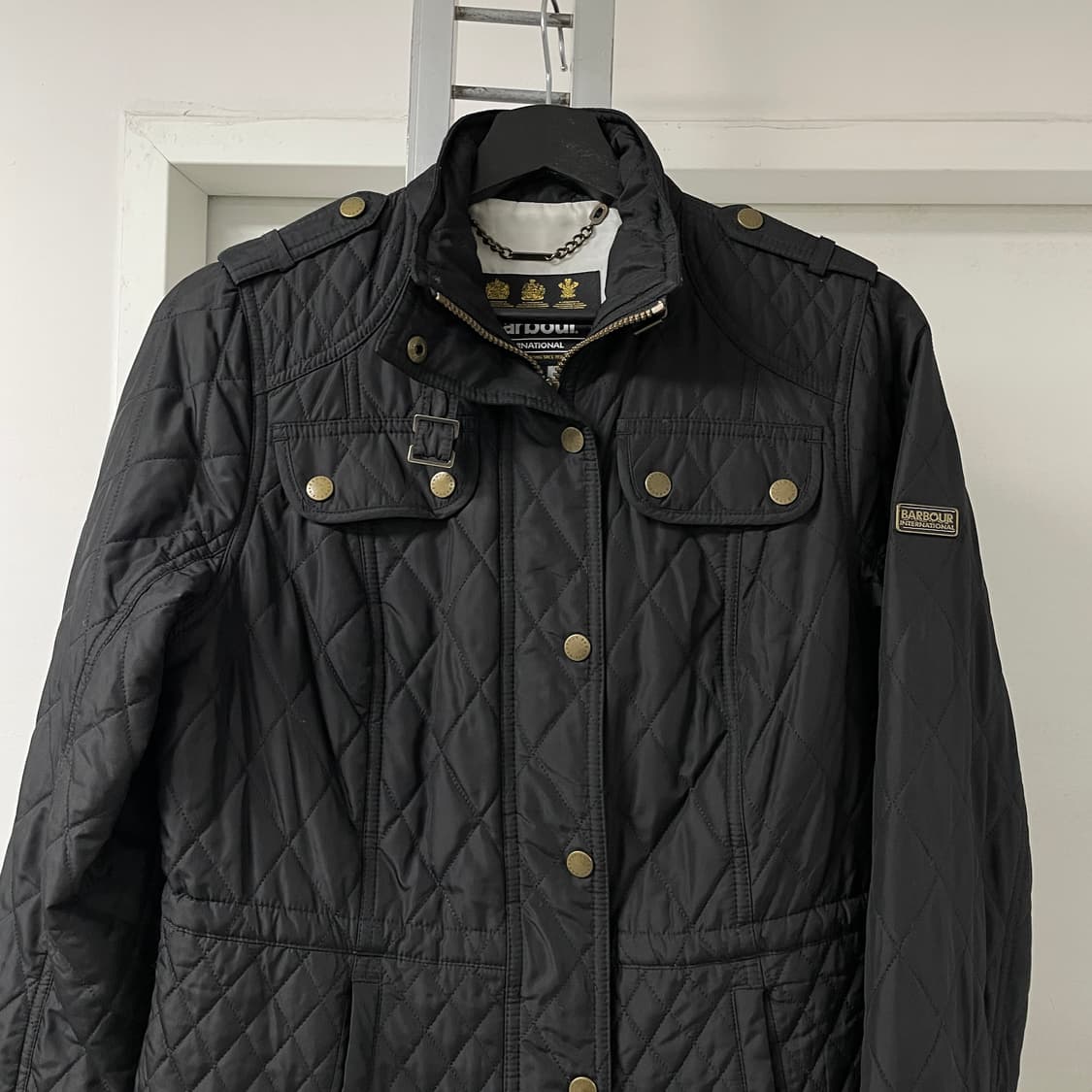 바버 퀄팅 자켓 36(W) 상품이미지2