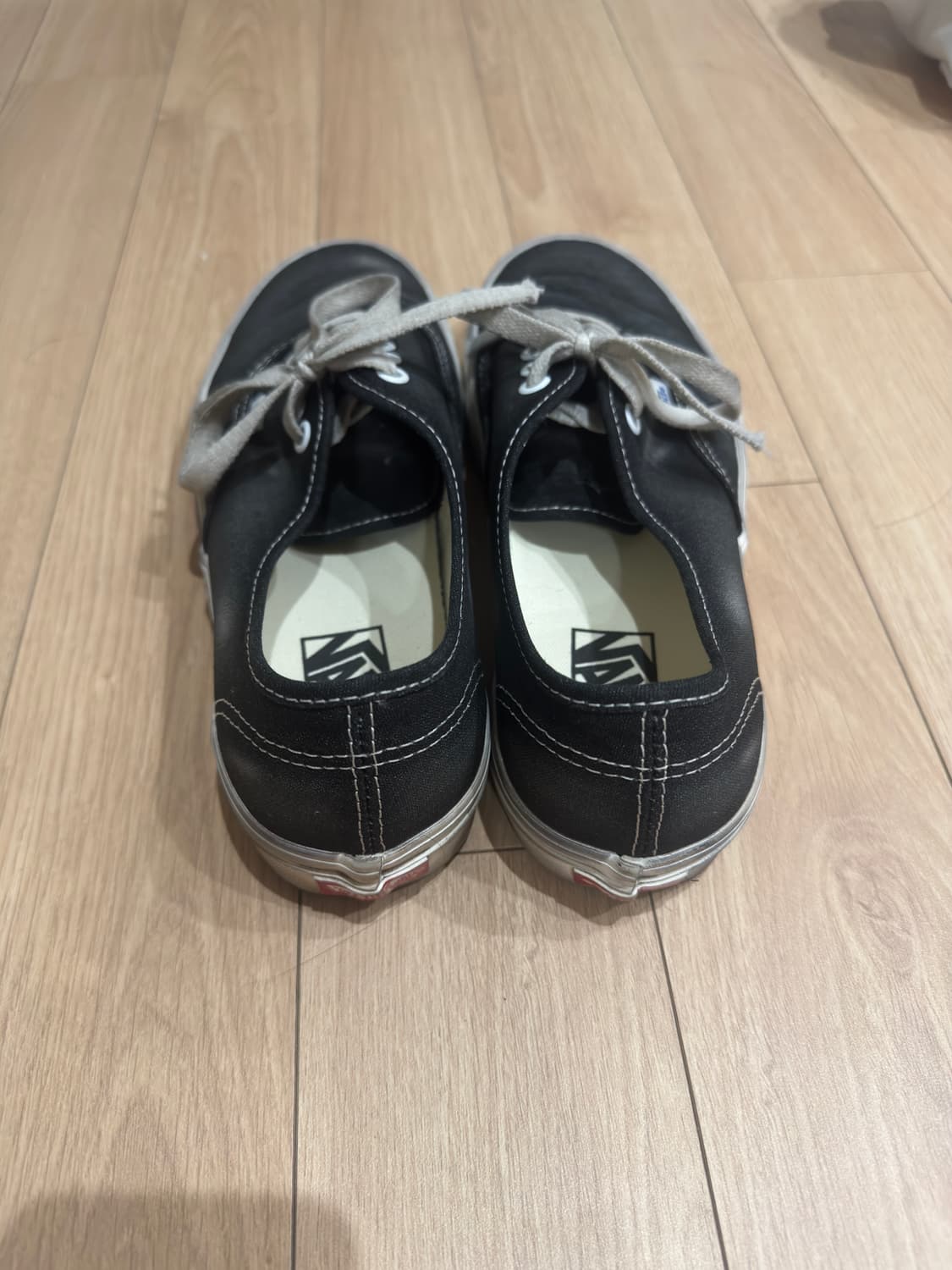 반스 어센틱 웨이브 워시드 블랙 상품이미지4