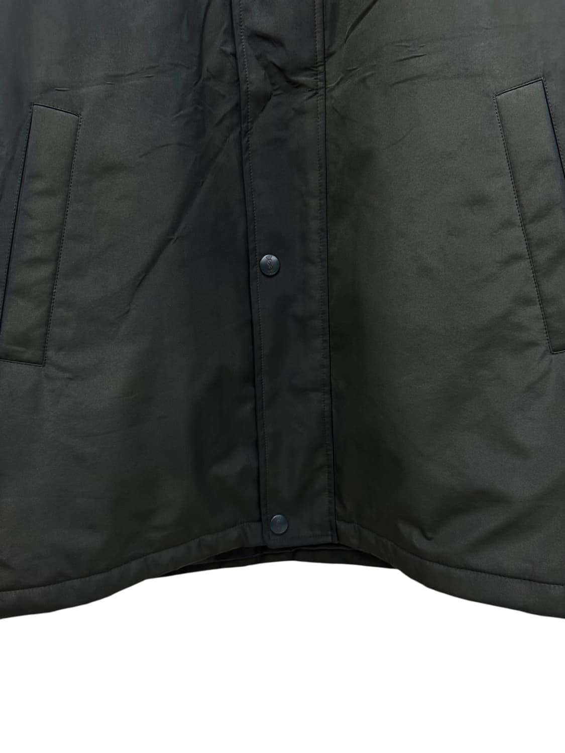 00s YSL 구스다운 자켓 카키그레이 (L)  상품이미지4