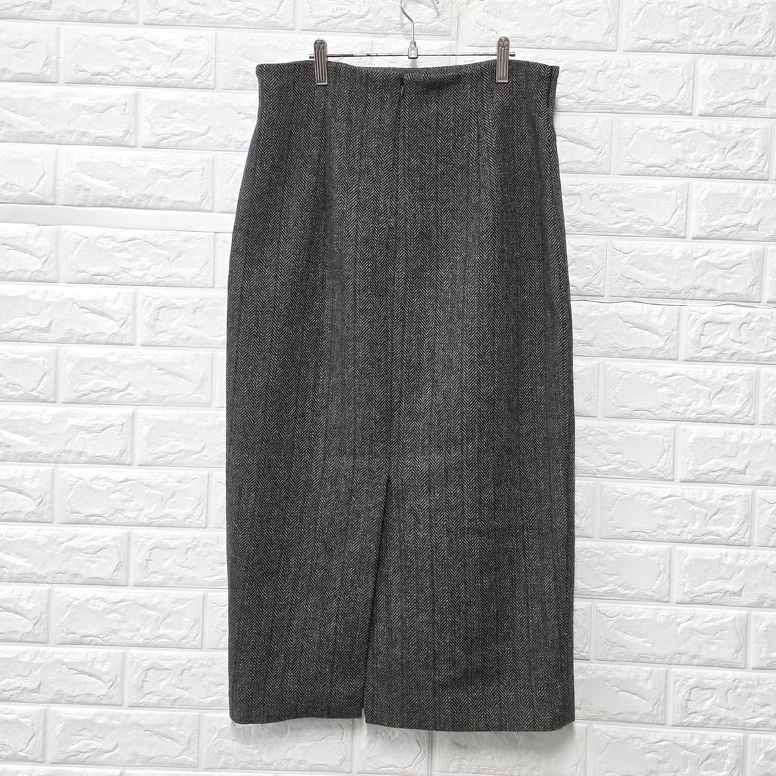 택포) 22s 모조에스핀 헤링본 스커트 29인치 상품이미지4