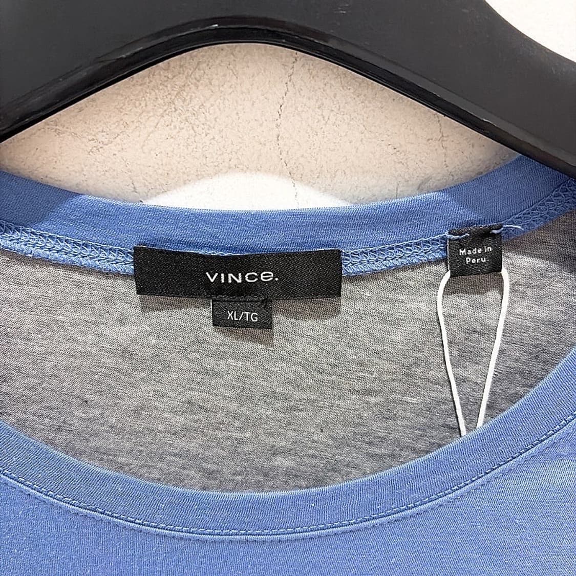 (정품/새상품) VINCE 빈스 남성 블루 레이어드 롱슬리브 상품이미지2