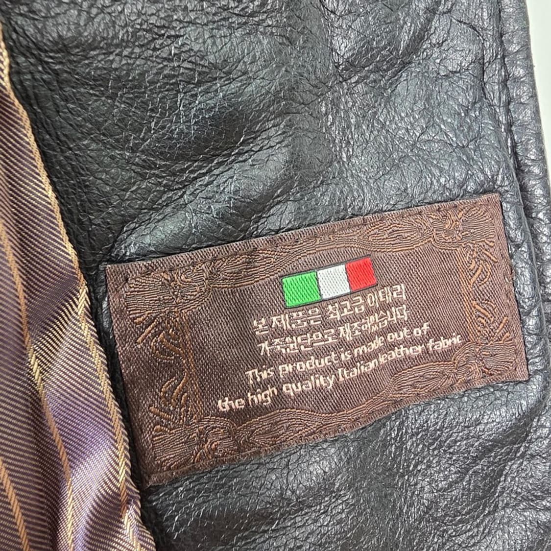 KASIBADY 리얼 양가죽 퀼팅 라이더 자켓 55 상품이미지6