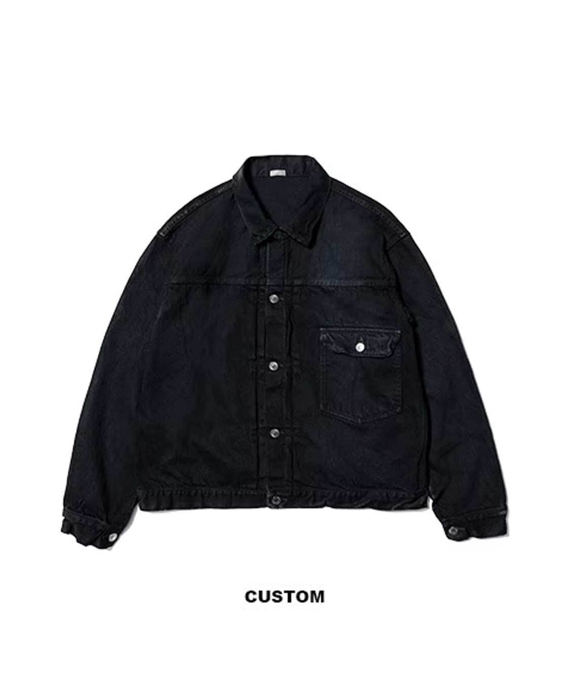 [구매or교환] 24fw 아프레쎄 커스텀 데님 자켓  상품이미지1