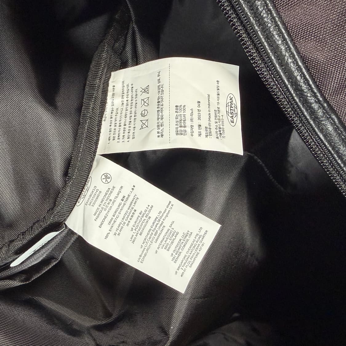 비비안 웨스트우드 이스트팩 콜라보 보스턴 가방  상품이미지2