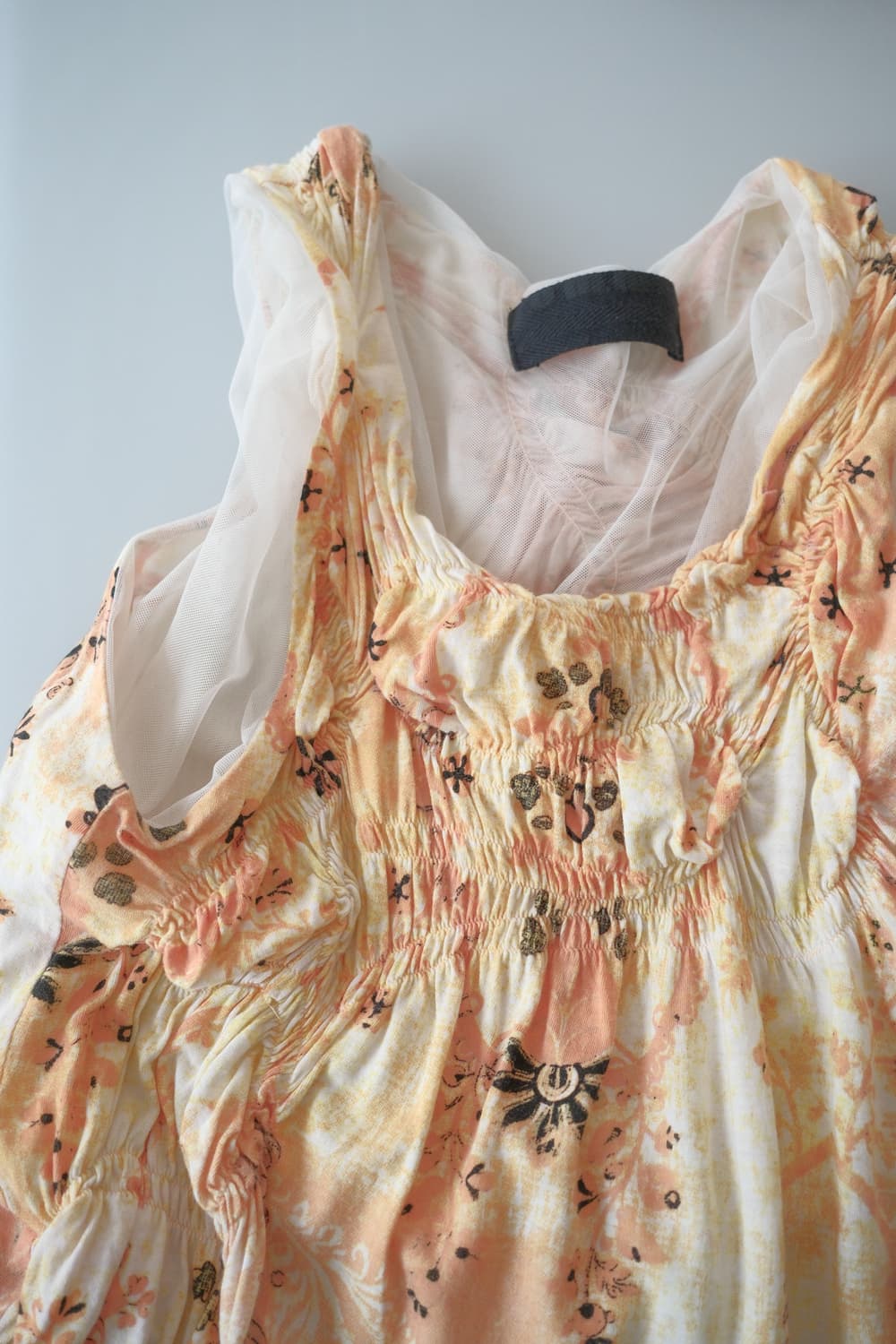 Sha layered shirring sleeveless  상품이미지1