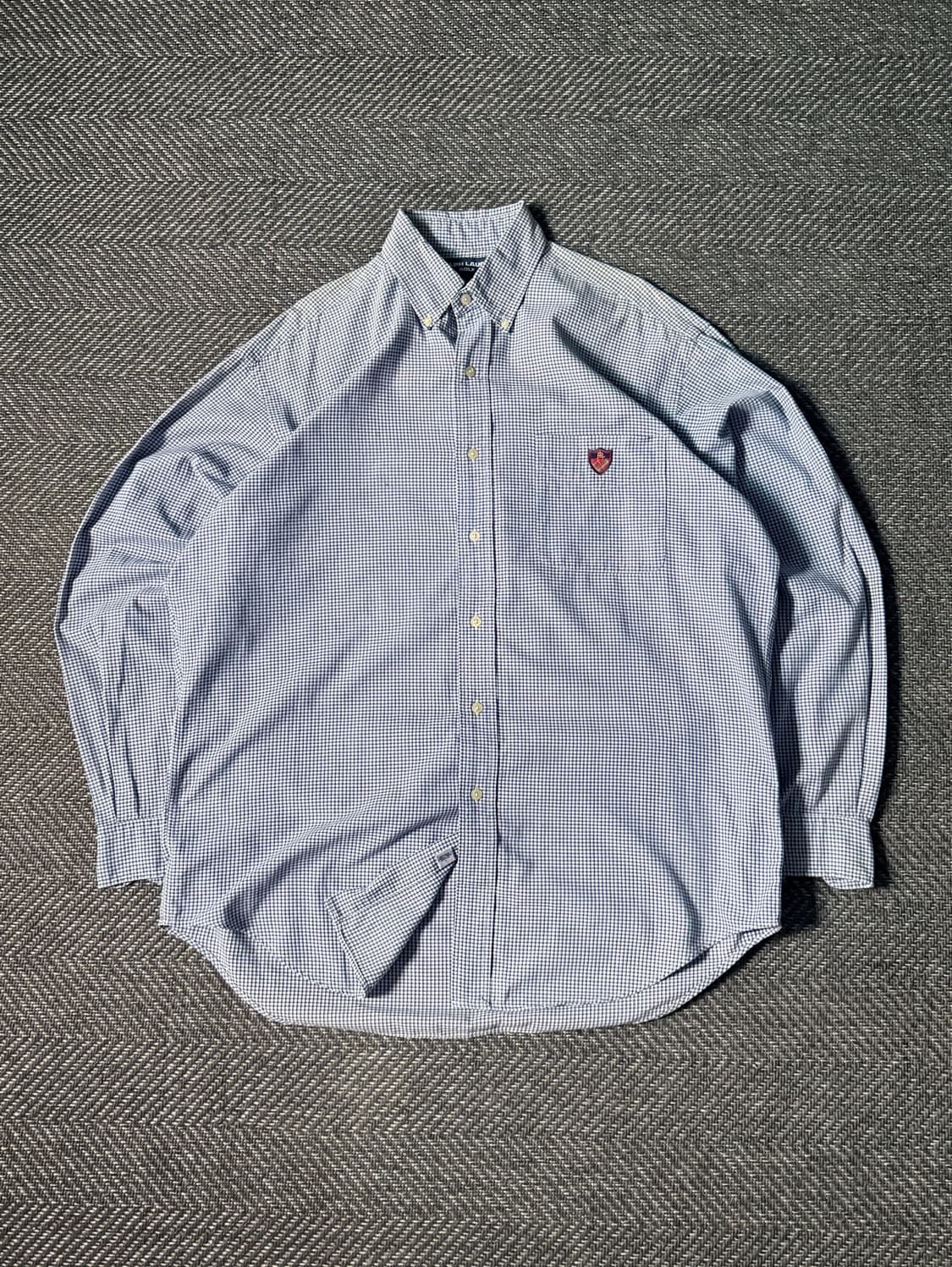 폴로 랄프로렌 TILDEN 깅엄 체크 셔츠 (105-108) 상품이미지1