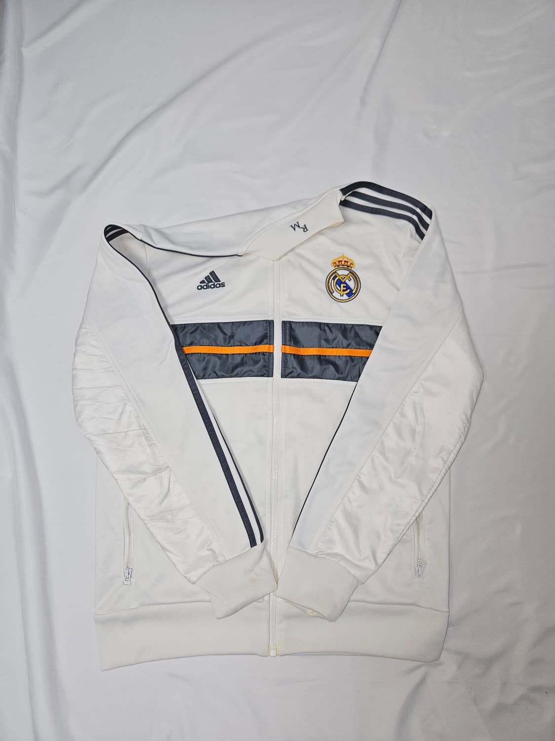 아디다스 13-14 레알마드리드 화이트 트랙 져지 트랙탑 희귀 유니폼95 상품이미지1