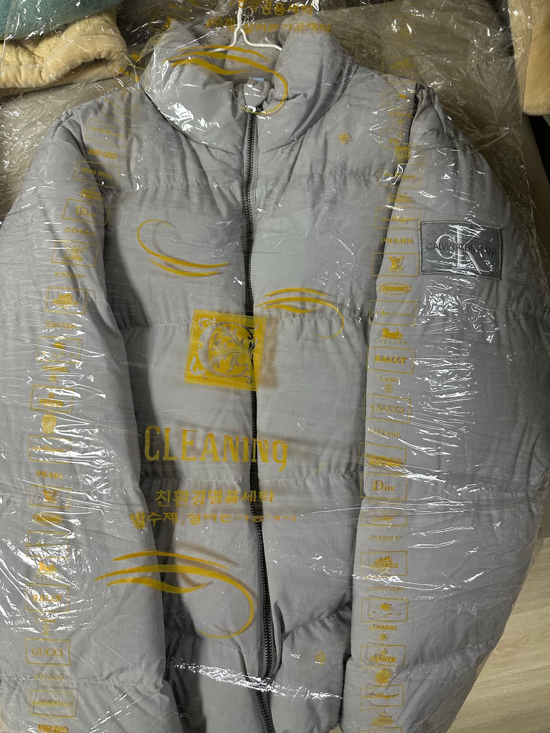 캘빈클라인 숏패딩 L 상품이미지1