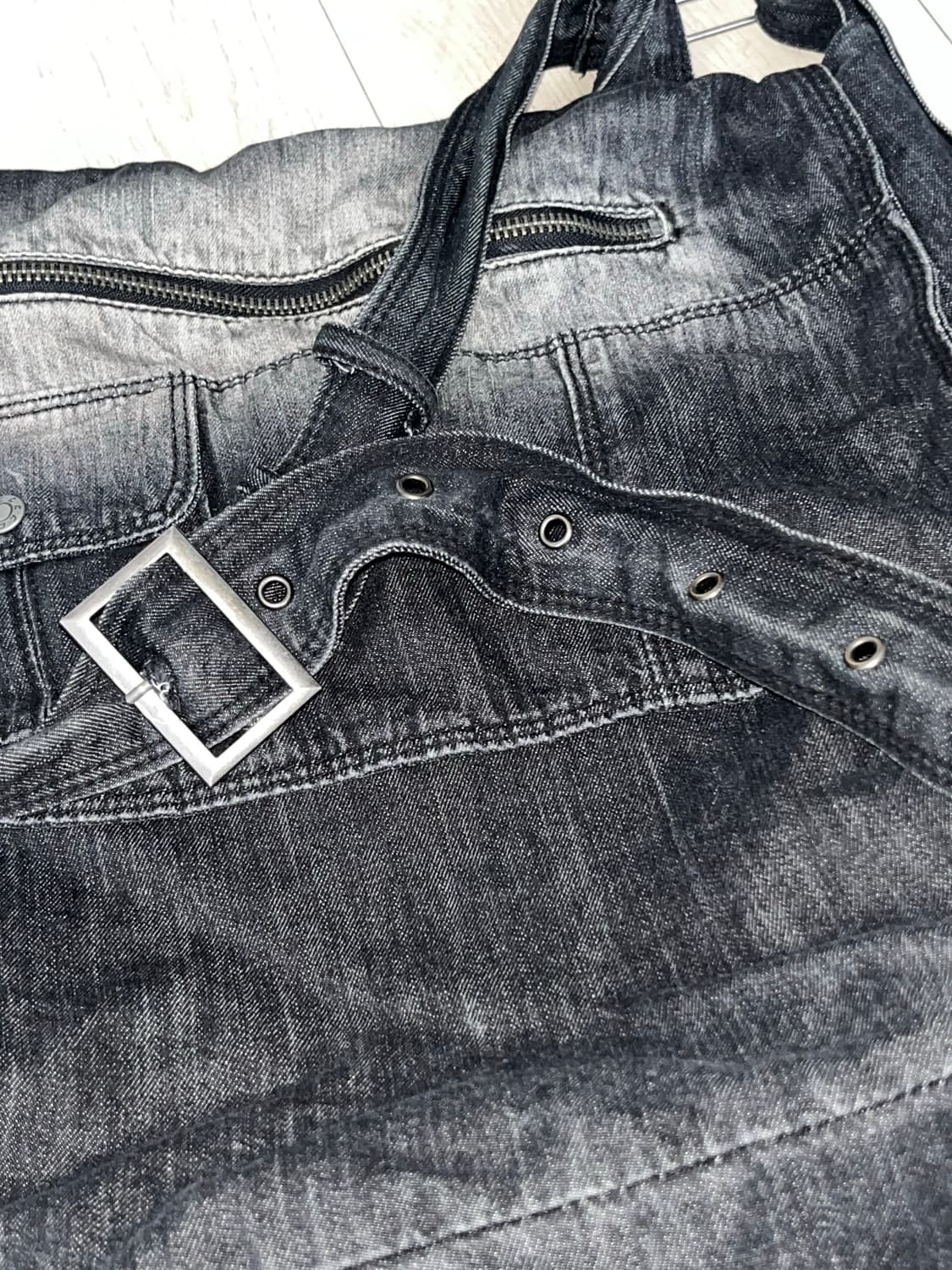 제이디드 런던 데님 메신저백 가방 상품이미지3