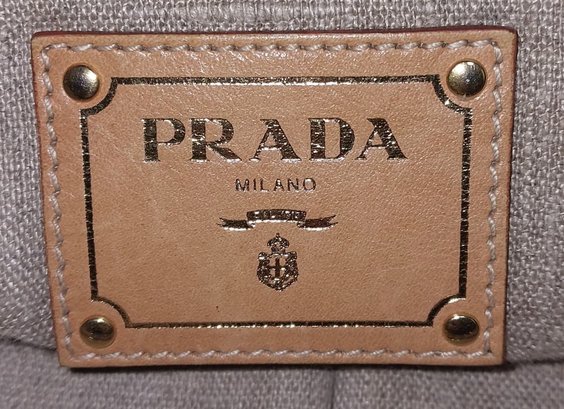 프라다 데님 카나파 캔버스 투웨이백 (정품) 상품이미지9