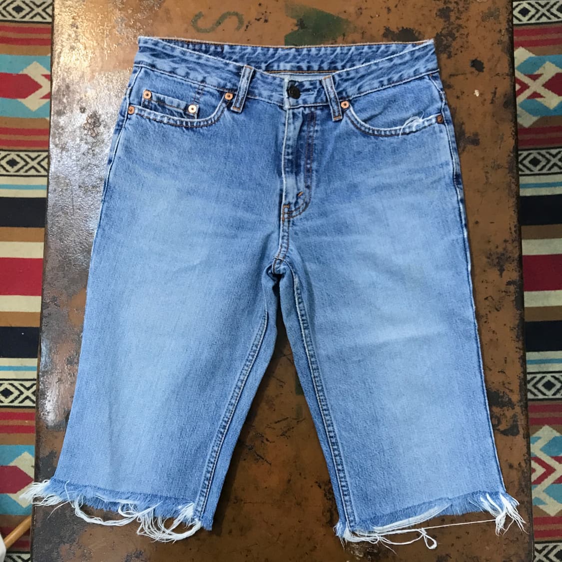 리바이스 중청 데님 숏 팬츠 청바지 반바지 허리 30 사이즈 상품이미지2