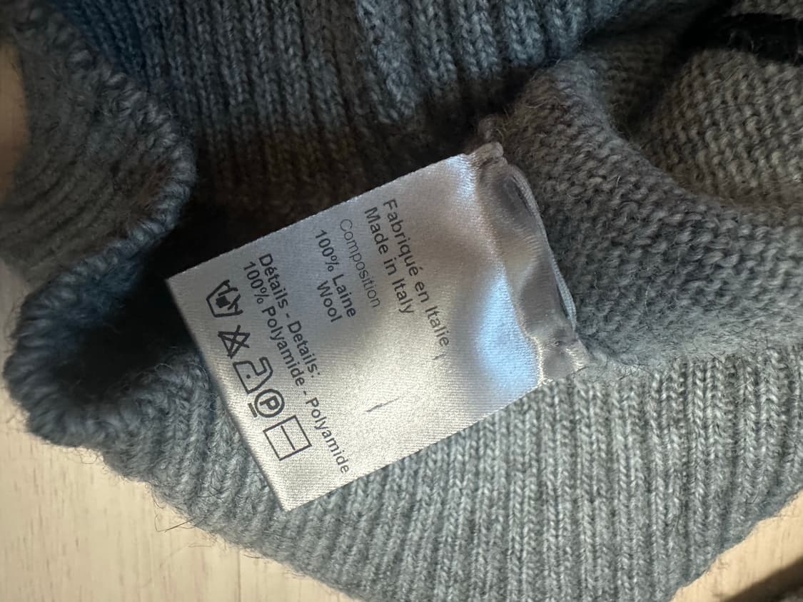 디올옴므 AW07 모터 하프 집업 상품이미지6