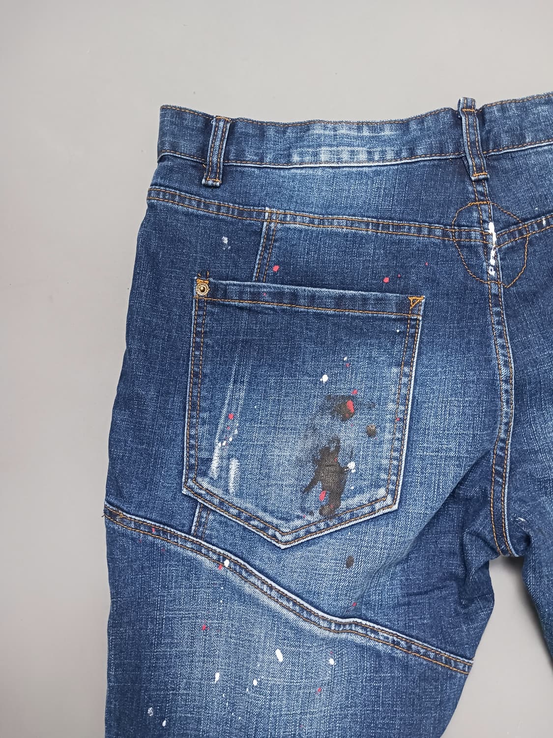 [38] 디스퀘어드2 더티오일워싱 타이디바이커진 청바지 상품이미지8