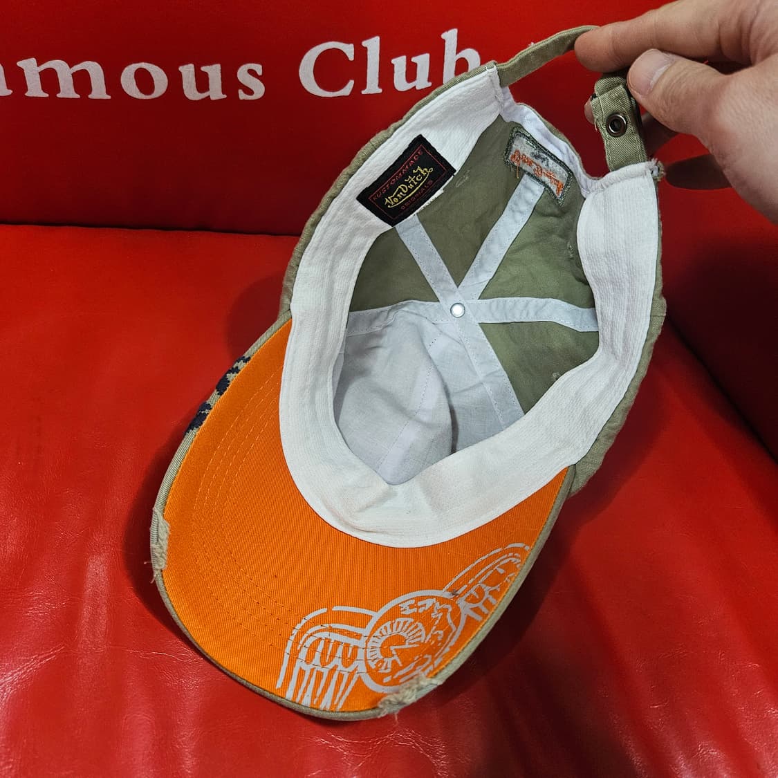 본터치(Vondutch) y2k 빈티지 워시드 볼캡  상품이미지5