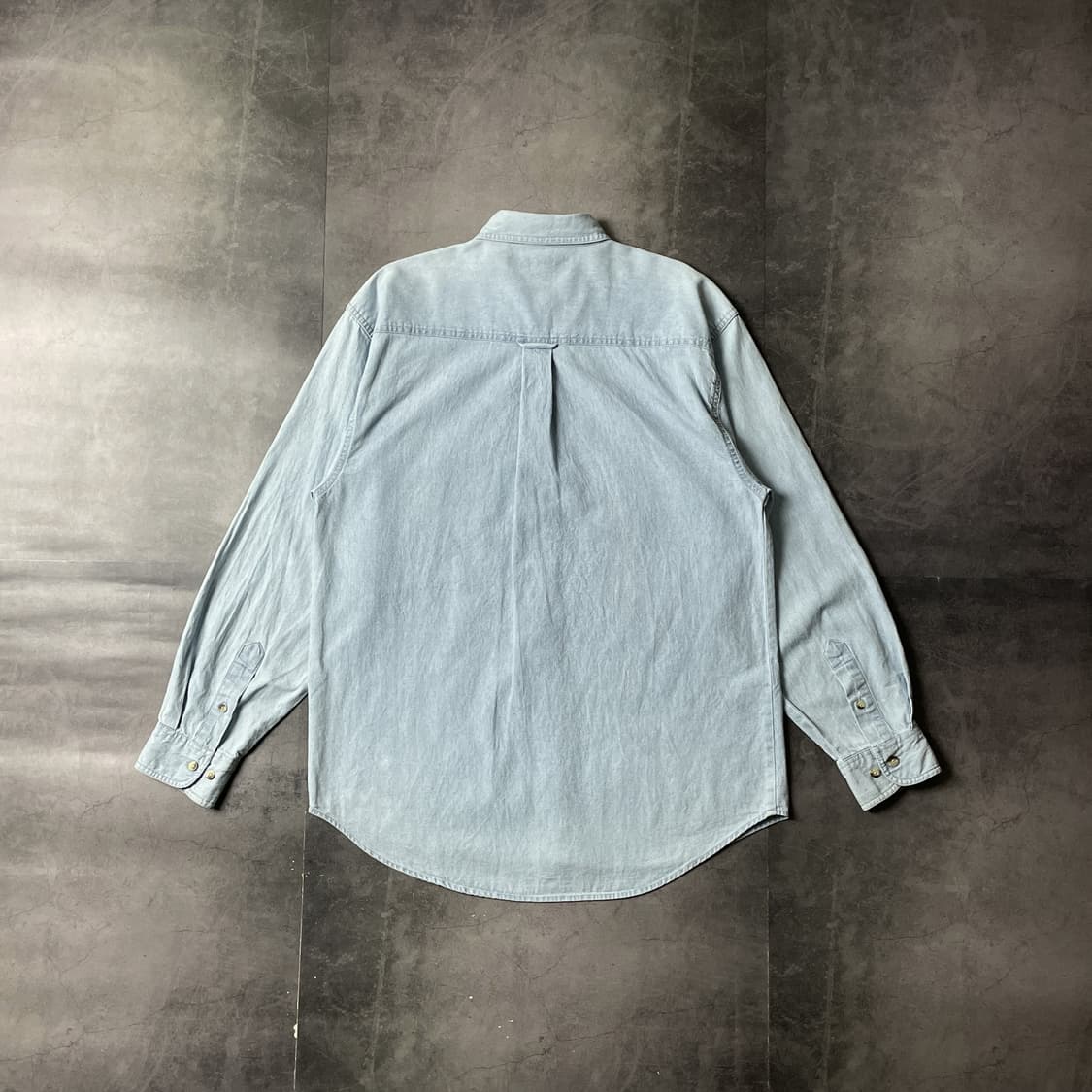 CACTUS 빈티지 다운버튼 코튼 데님 셔츠 A00688 상품이미지8