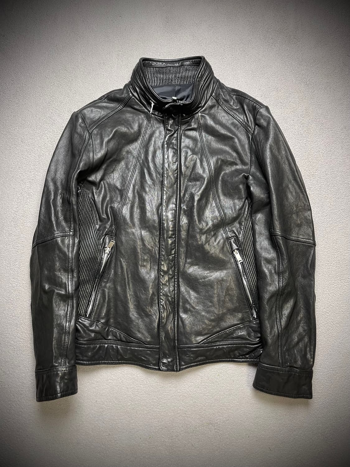 [100] SIEG 지이크 양가죽자켓 - 라이더자켓 상품이미지1