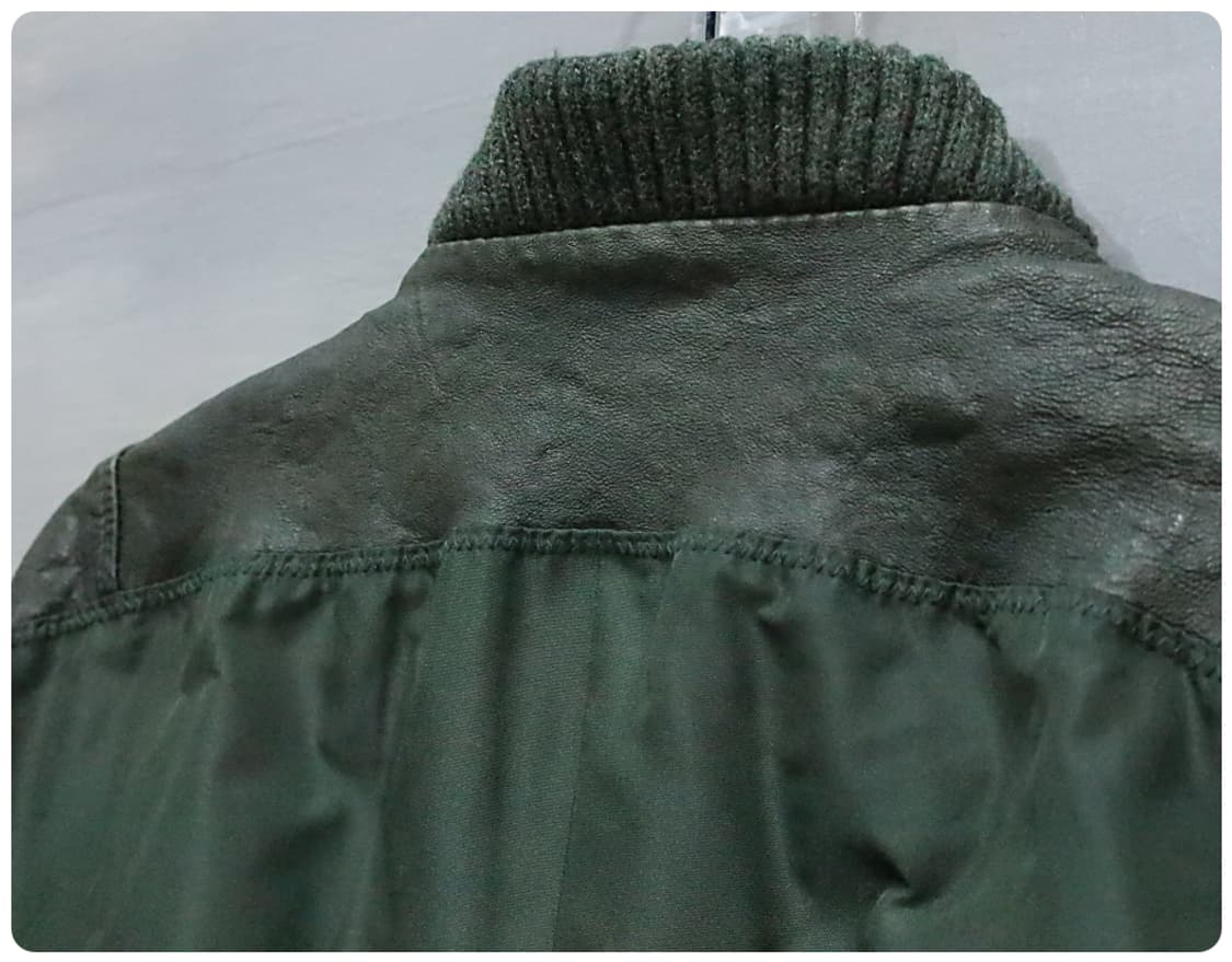 [85] 아이잗바바 양가죽 믹스 숏 자켓 상품이미지6