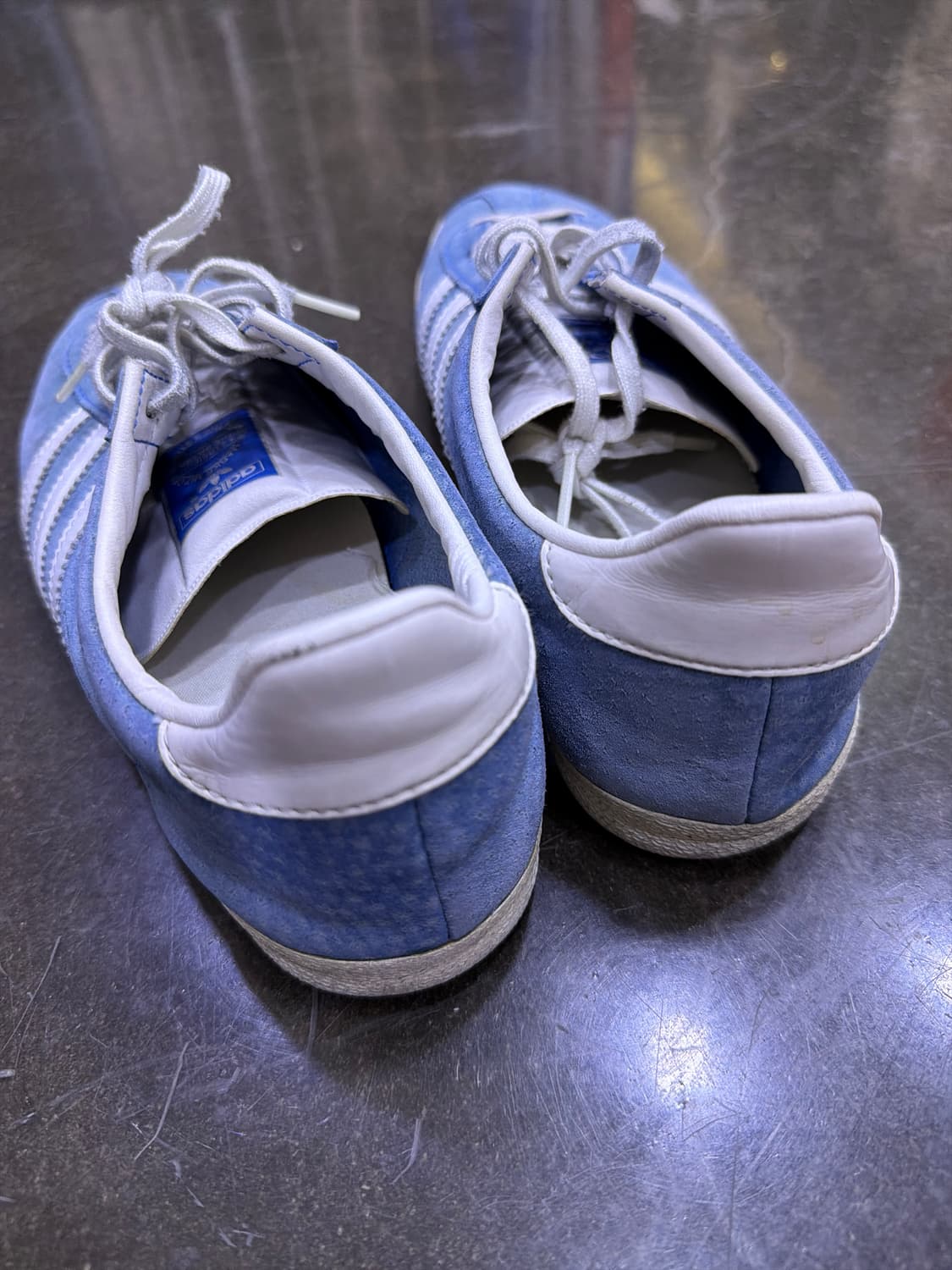 아디다스 가젤 스웨이드 스니커즈 블루스카이 235 상품이미지7