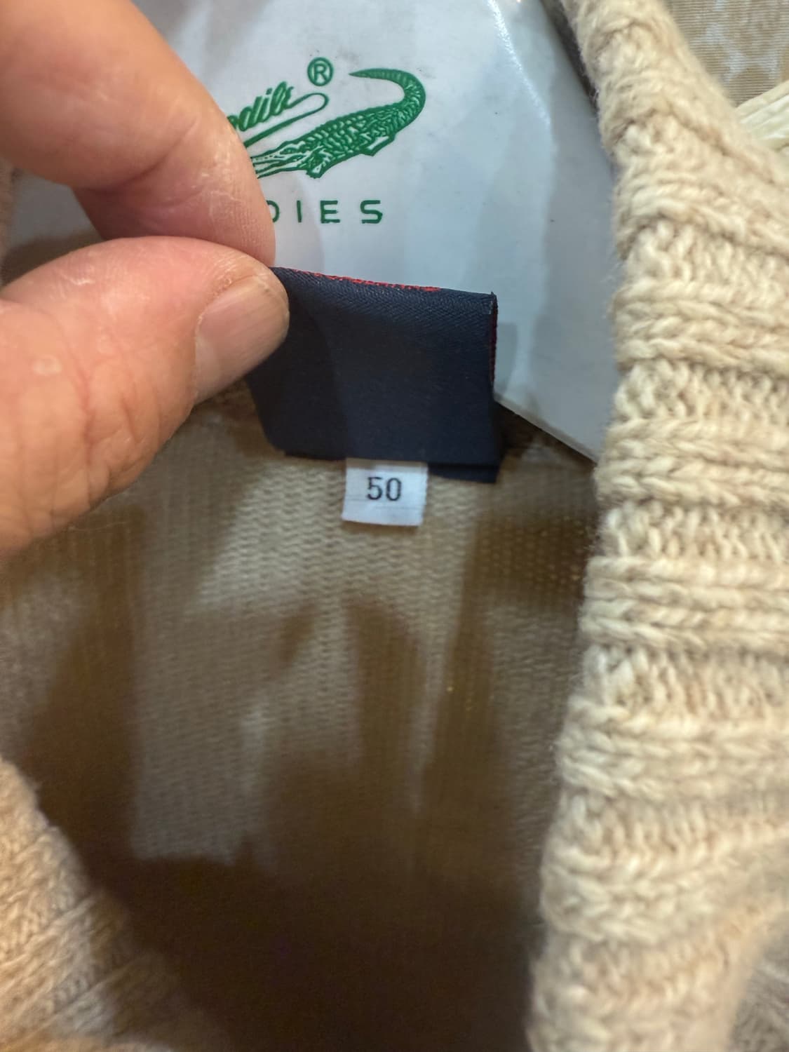 50/105 정품 돌체앤가바나 니트집업 팝니다 상품이미지4