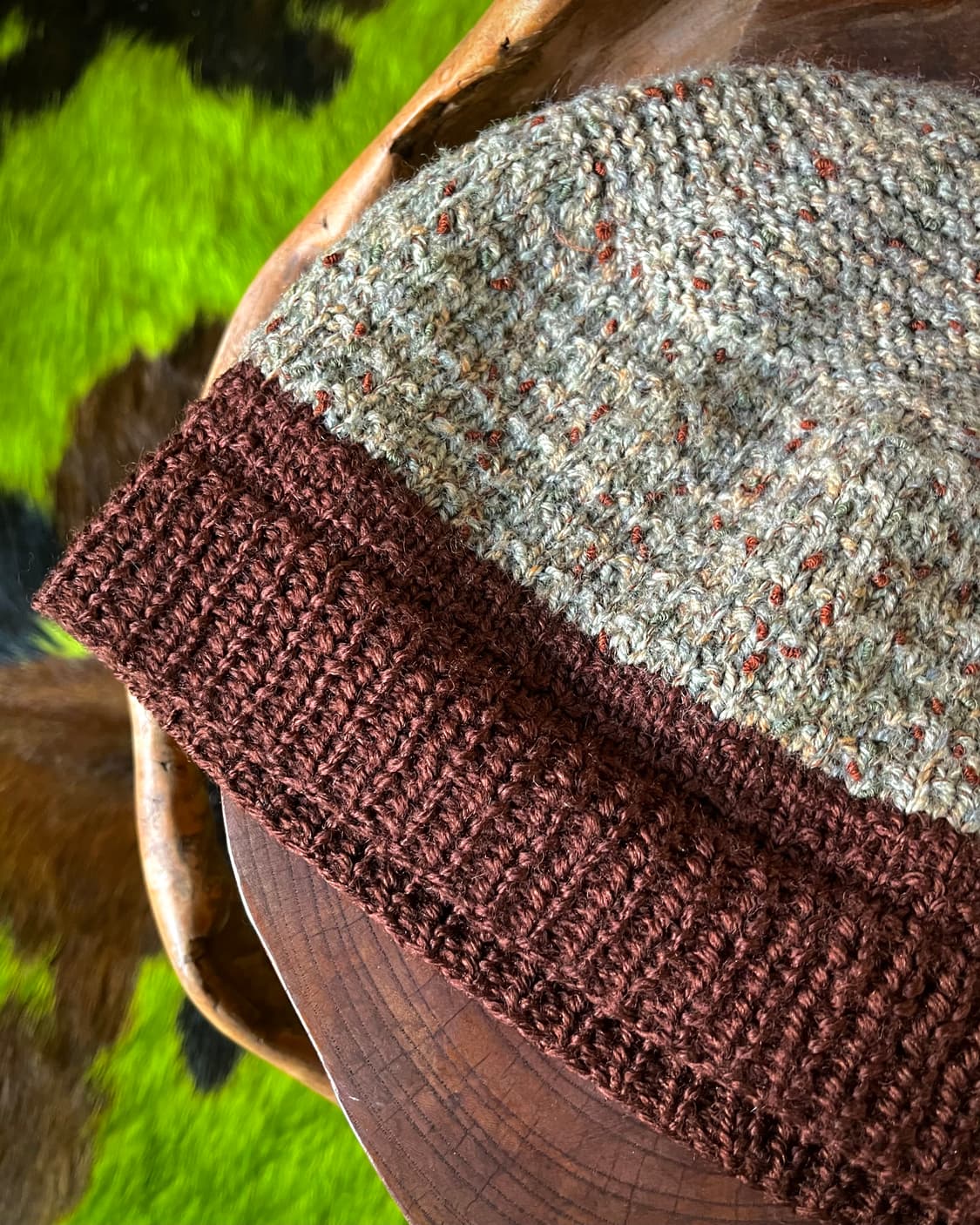 SEKIMOTO KANNA Japan Hand Wool Knit Hat 상품이미지6