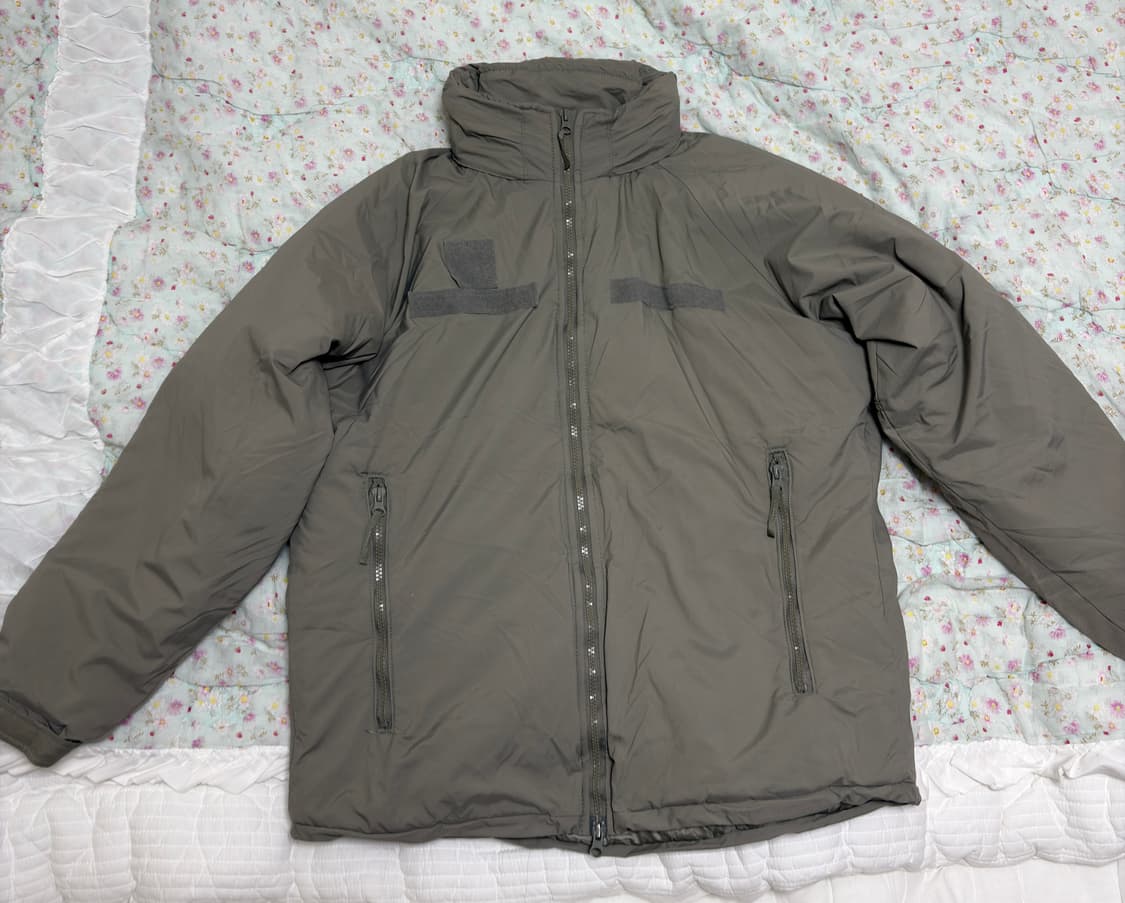 [S-S 105] 미군 프리마로프트 레벨7 파카 DJ 패딩 스몰 숏 상품이미지1