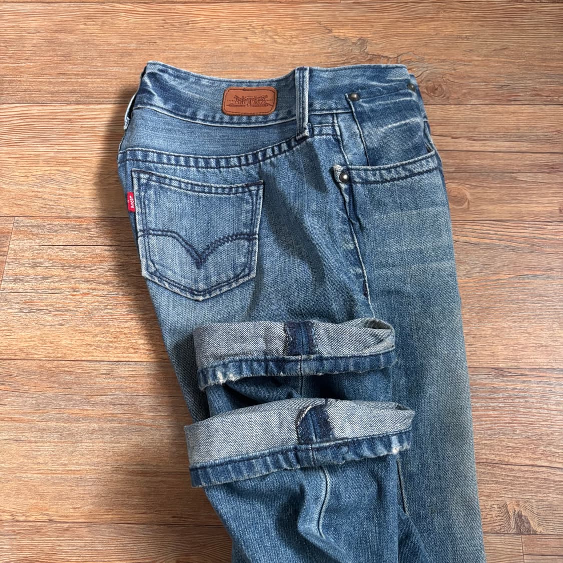 리바이스 24 25 청바지 데님 오리지널 레드탭 슬림 테이퍼드 상품이미지9