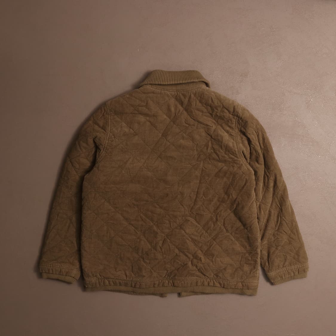 일본빈티지 코듀로이 누빔 블루종 자켓 A1765 상품이미지5