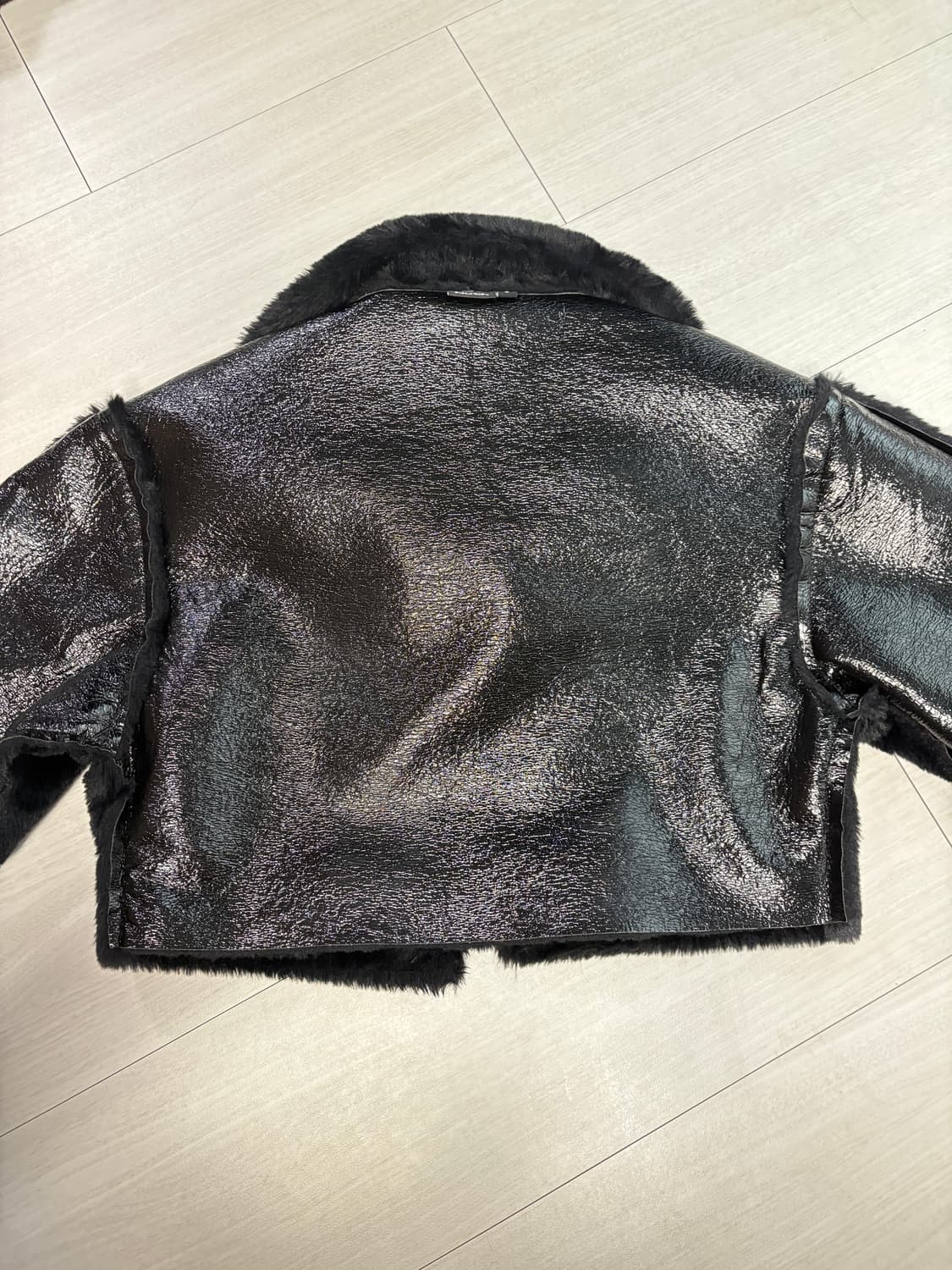 퍼 숏 무스탕 상품이미지3