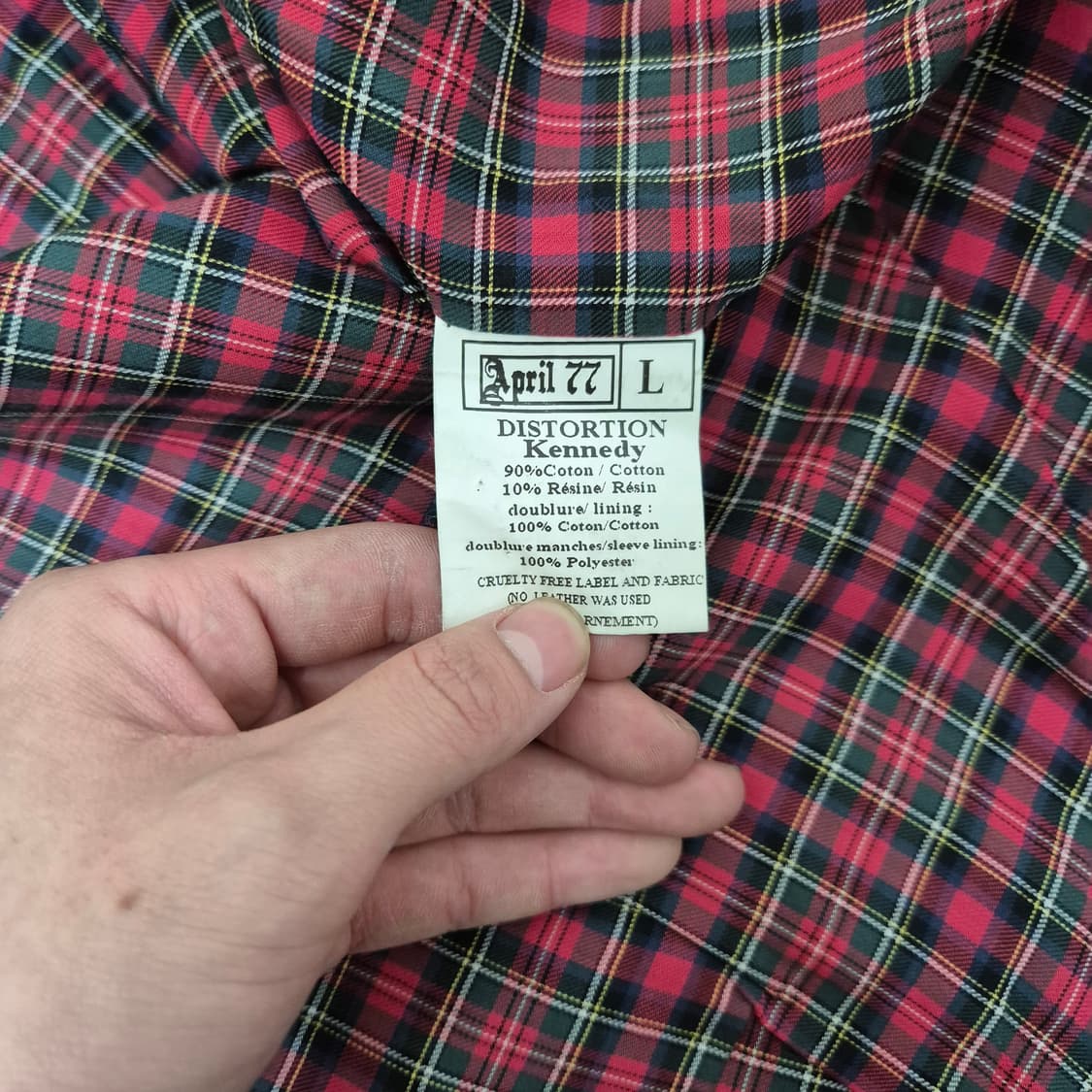 에이프릴77 여성 가죽자켓 상품이미지5