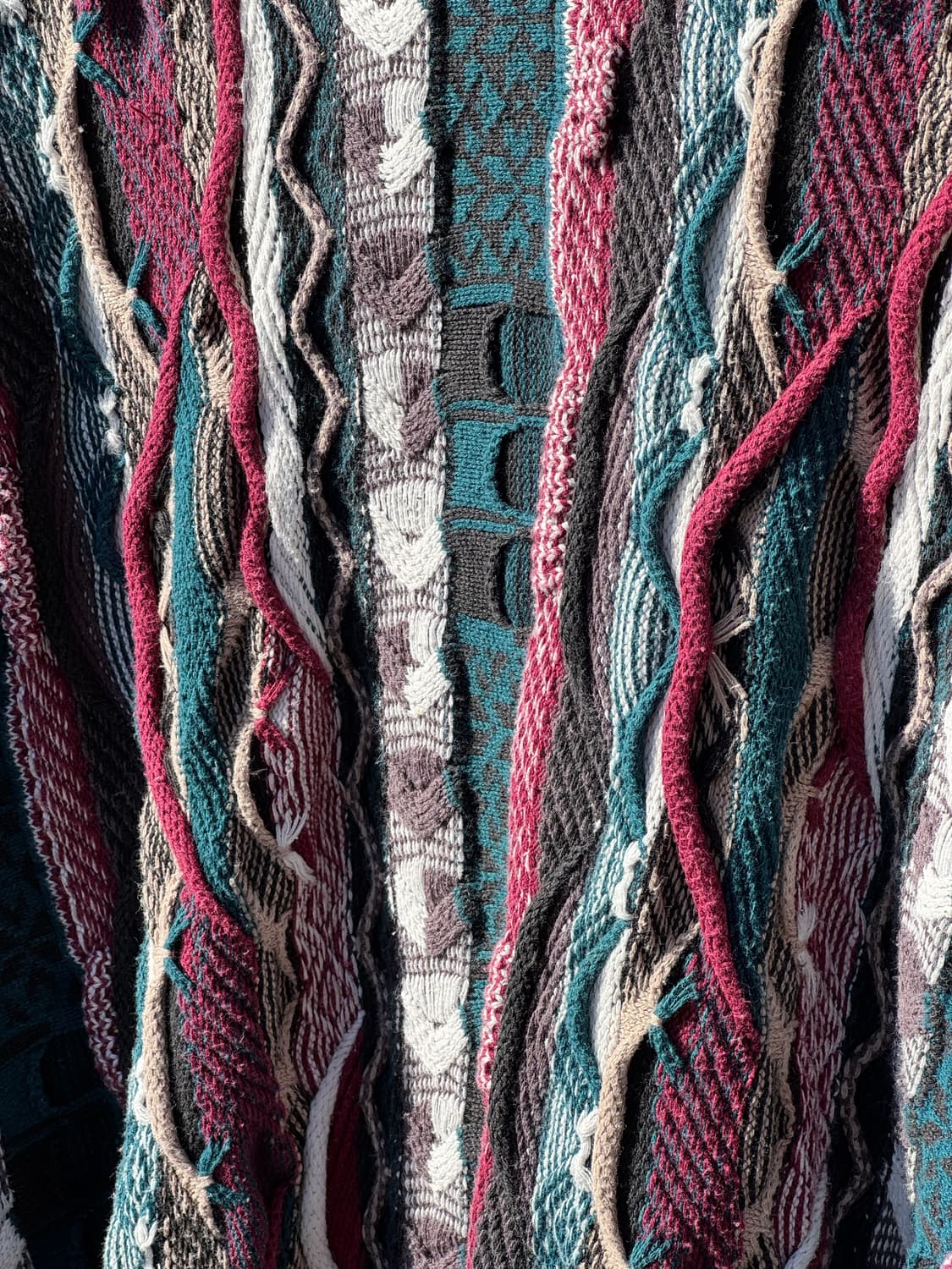 CROFT & BARROW 3D 텍스처 니트 스웨터 쿠지 스타일 상품이미지4