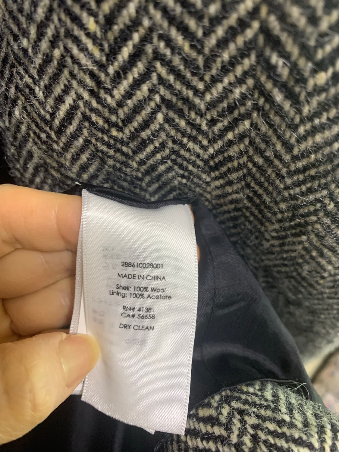 폴로 모직100헤링본코트  상품이미지6