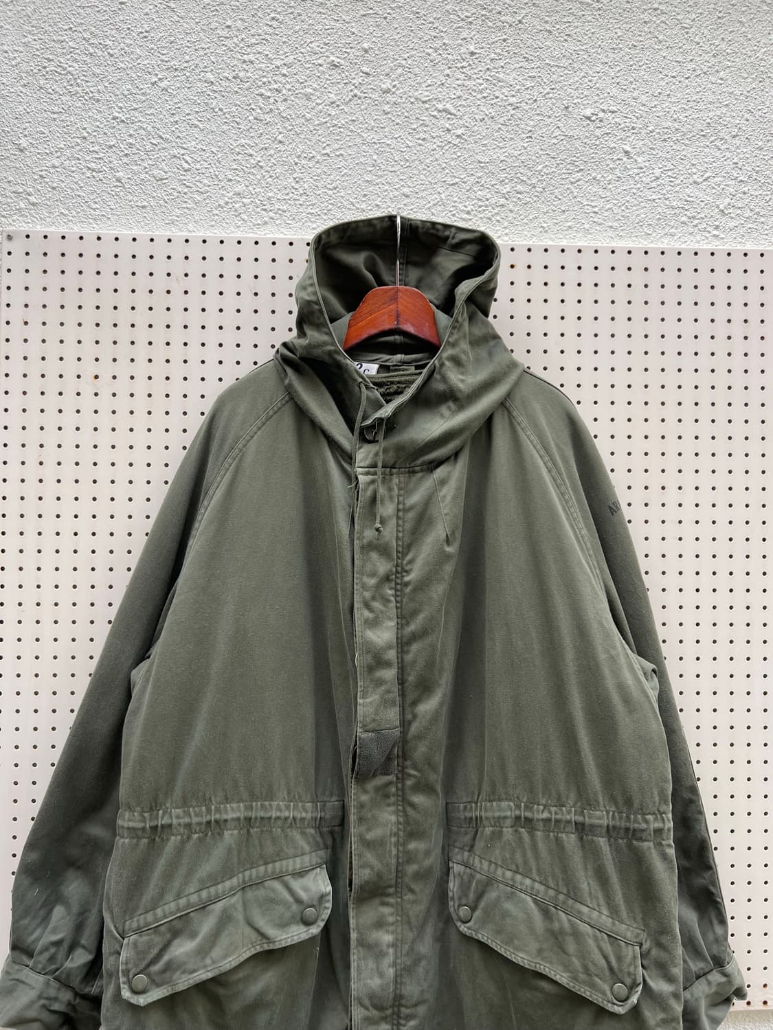 1970s FRENCH ARMY M-64 PARKA 모즈파카 개파카 상품이미지4