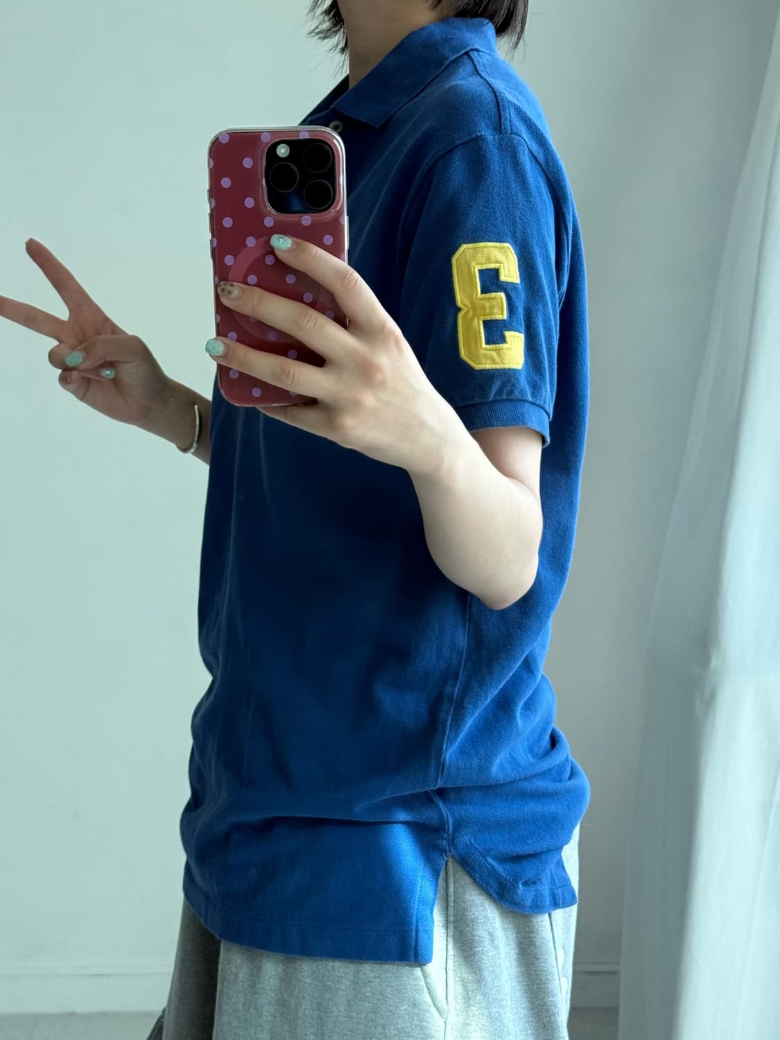폴로 블루 빅포니 피케이 반팔티 상품이미지3