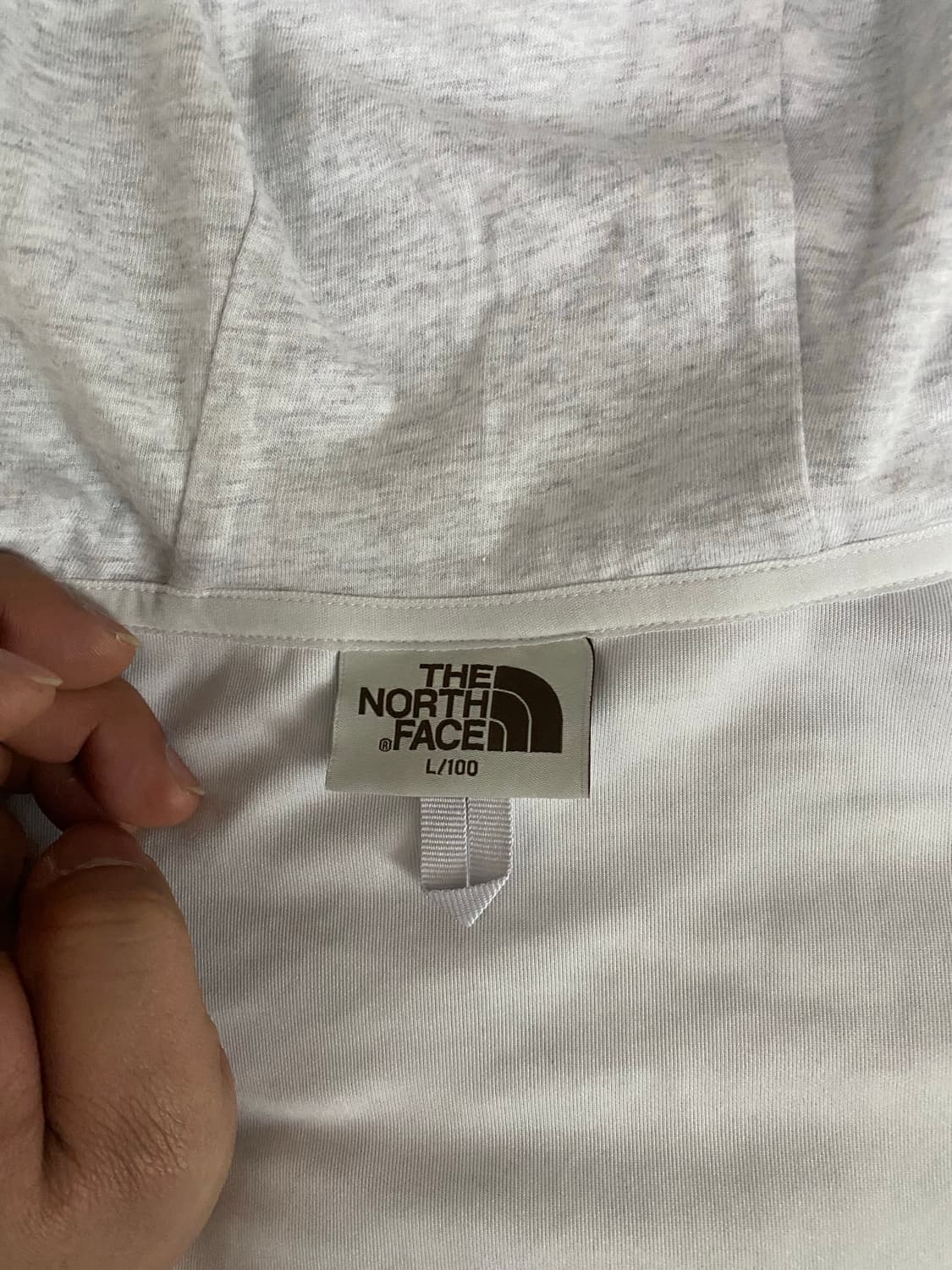 노스페이스 후드집업 L(100) 회색 상품이미지4