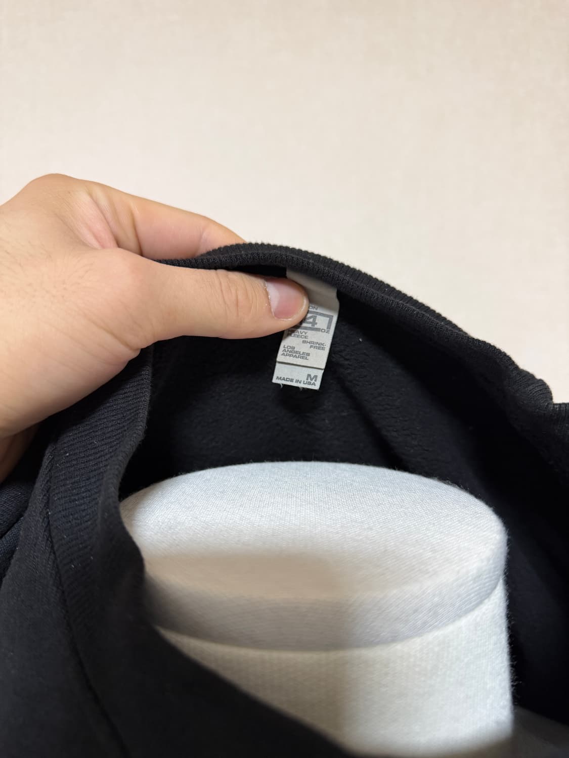 LA어패럴 14oz 헤비 플리스 스웻셔츠 상품이미지4