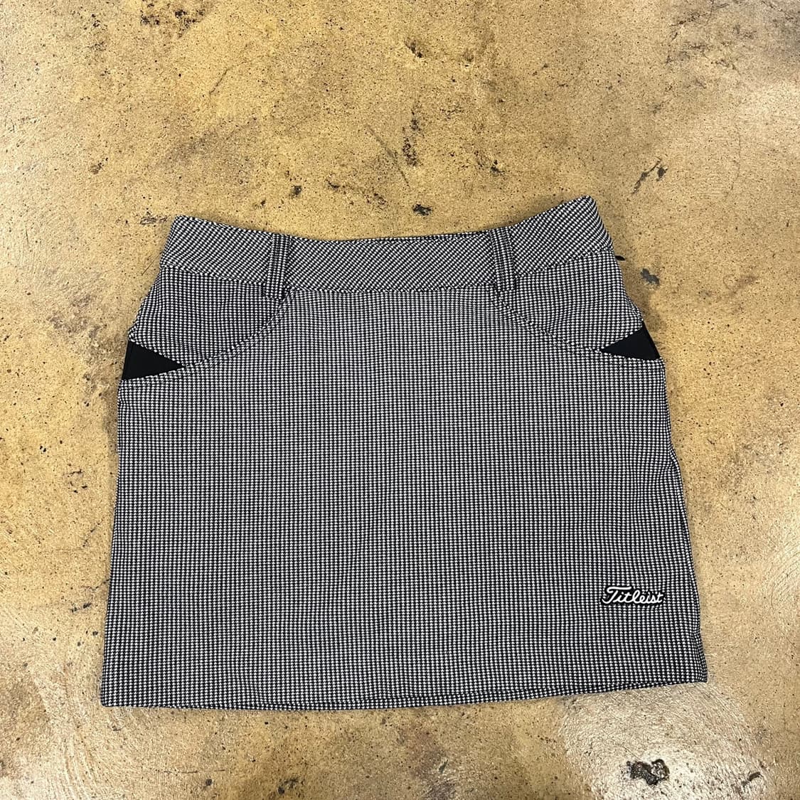 [정품/25] 타이틀리스트 체크 패턴 스커트 b17 상품이미지2