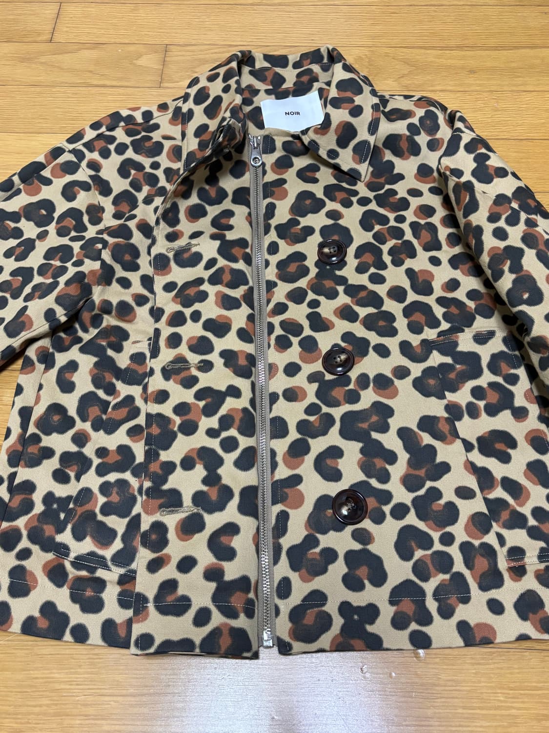 Noir 호피 레오파드 자켓 상품이미지4