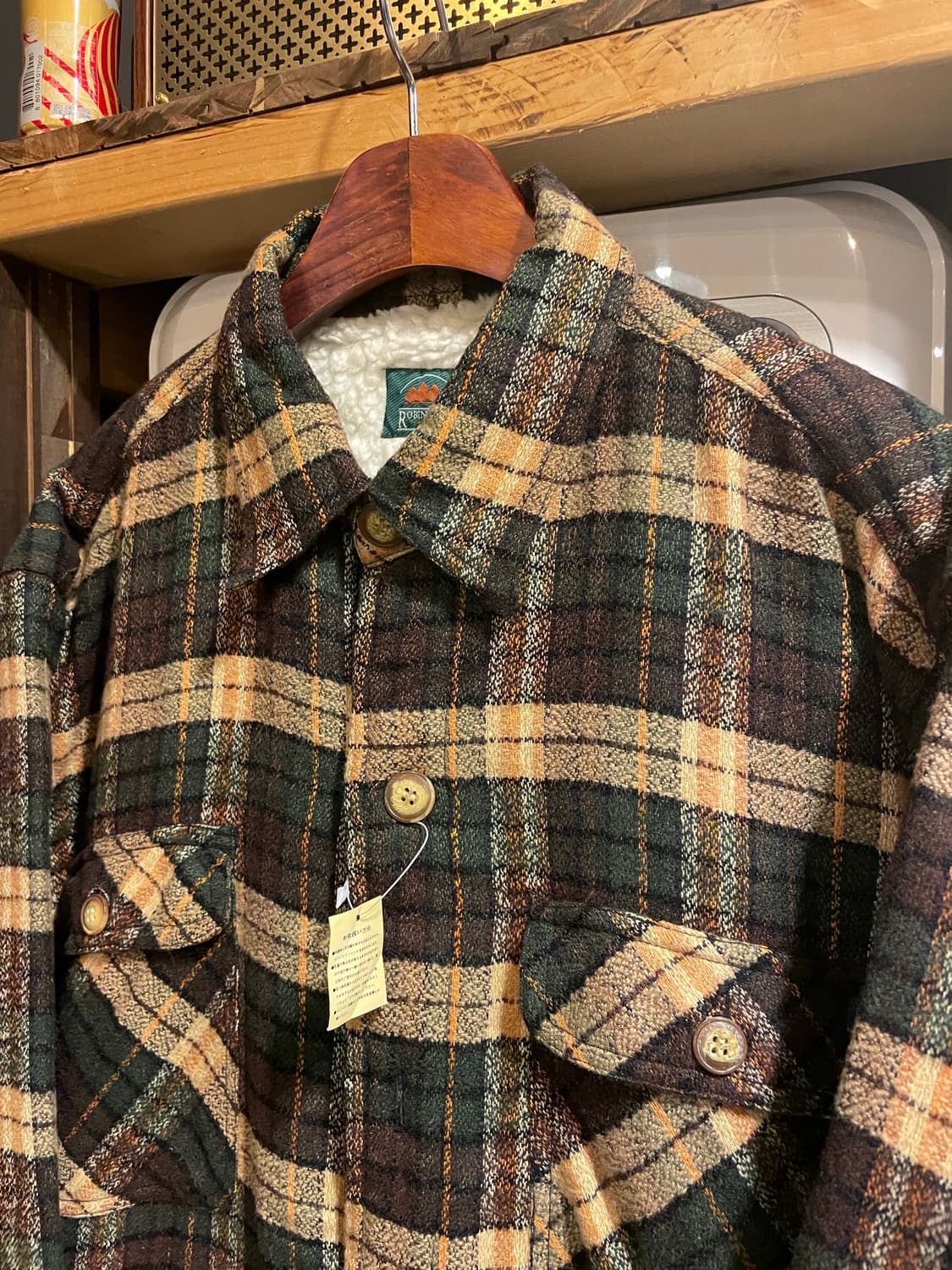 로빈슨 체크자켓 상품이미지2