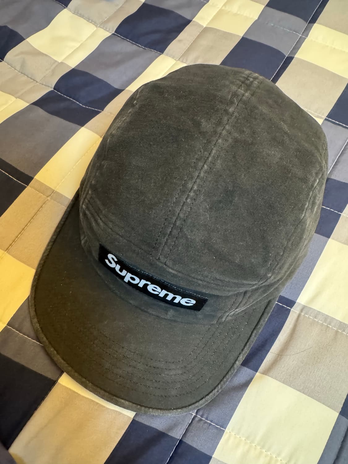 슈프림 코티드데님 캠프캡 팝니다 상품이미지2