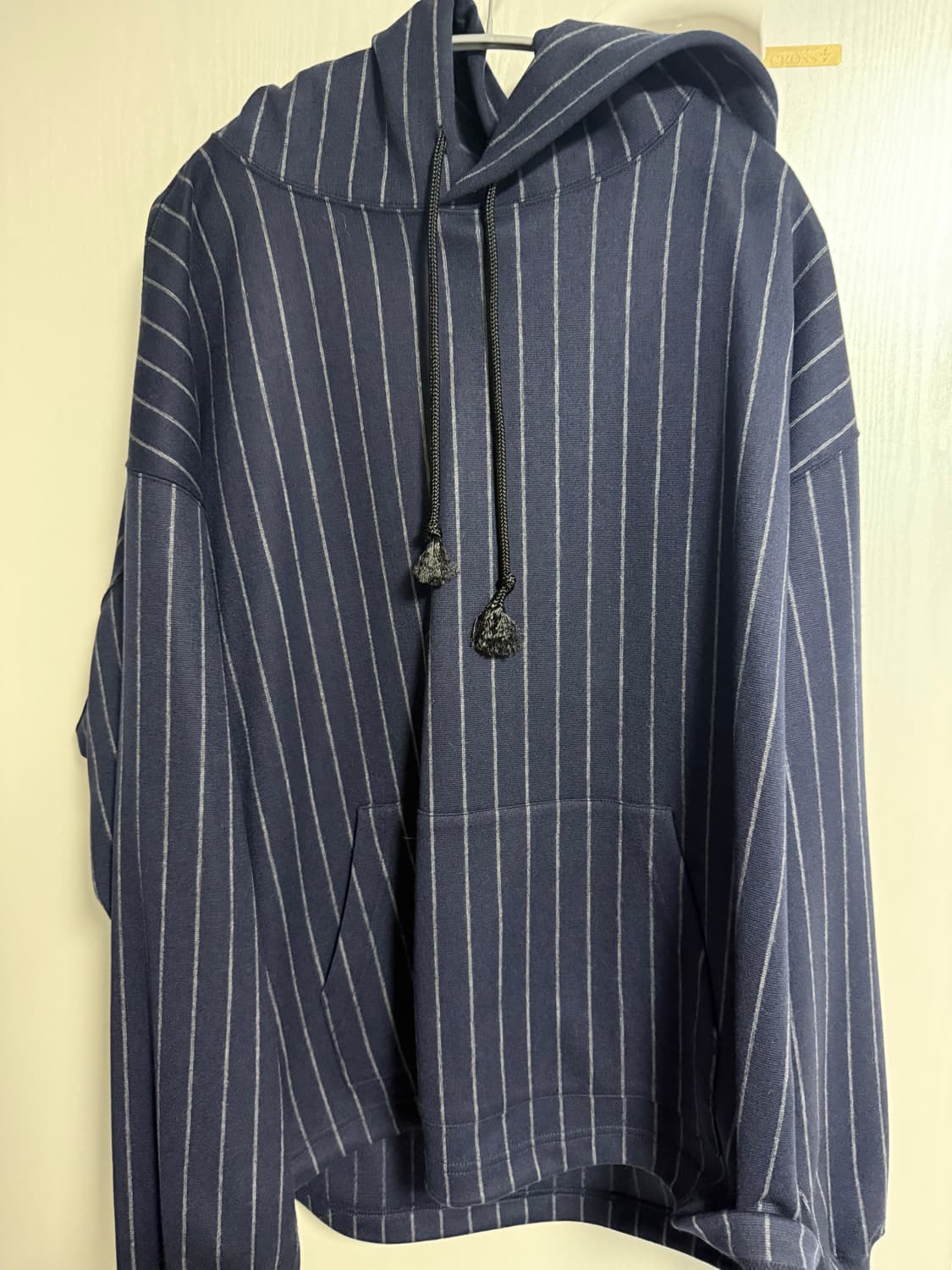 [M] 준야와타나베 울 스트라이프 후드 상품이미지2