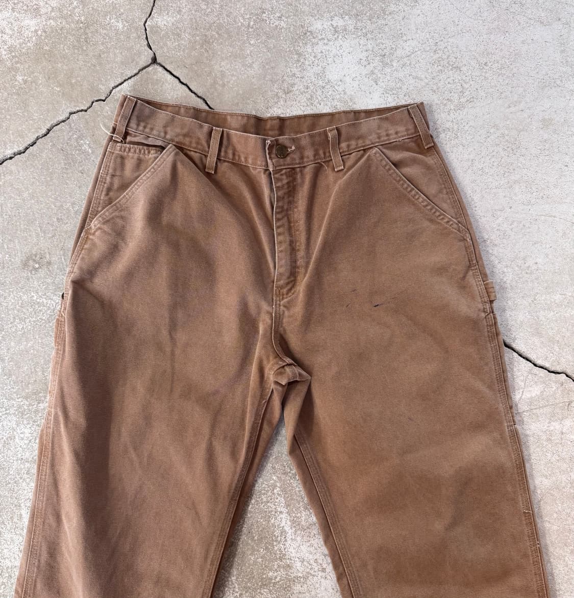 칼하트B11 BRN 카펜터 워크팬츠 made in usa 상품이미지4