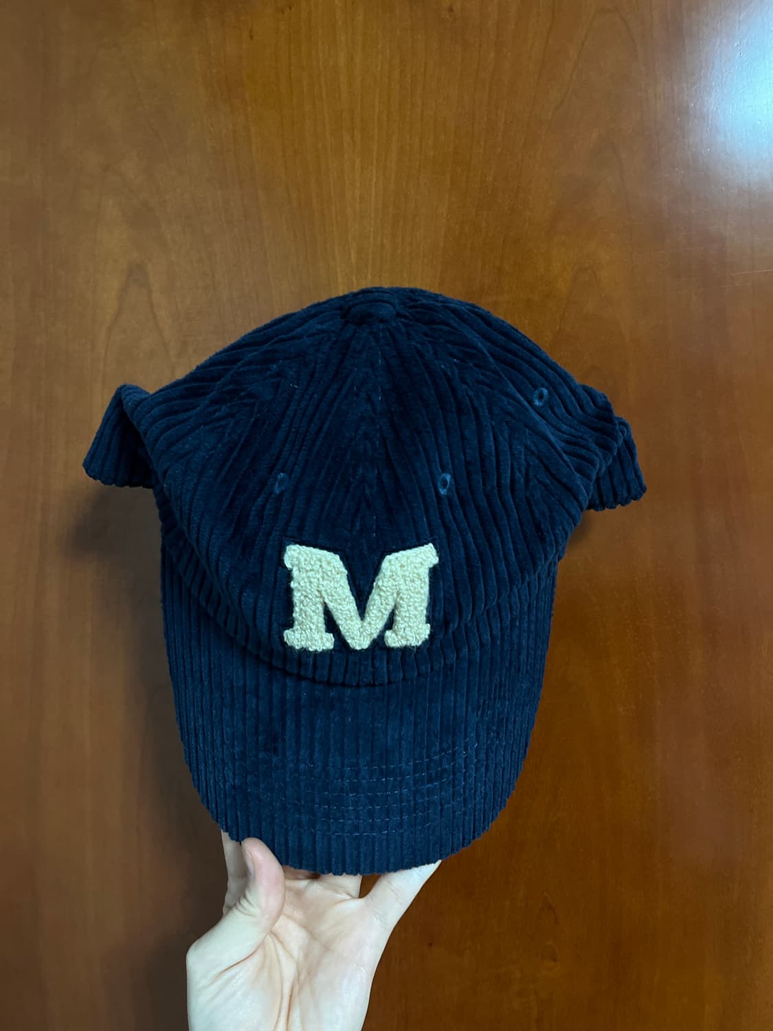 마리떼 코듀로이 볼캡 모자 상품이미지4