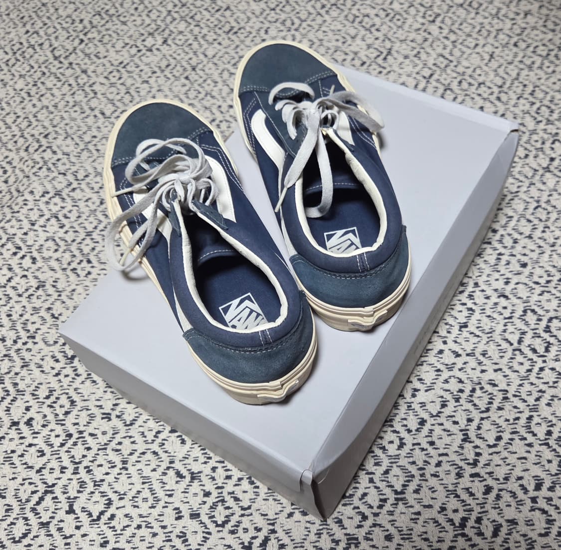 반스 스타일36 네이비 스니커즈 280 상품이미지2