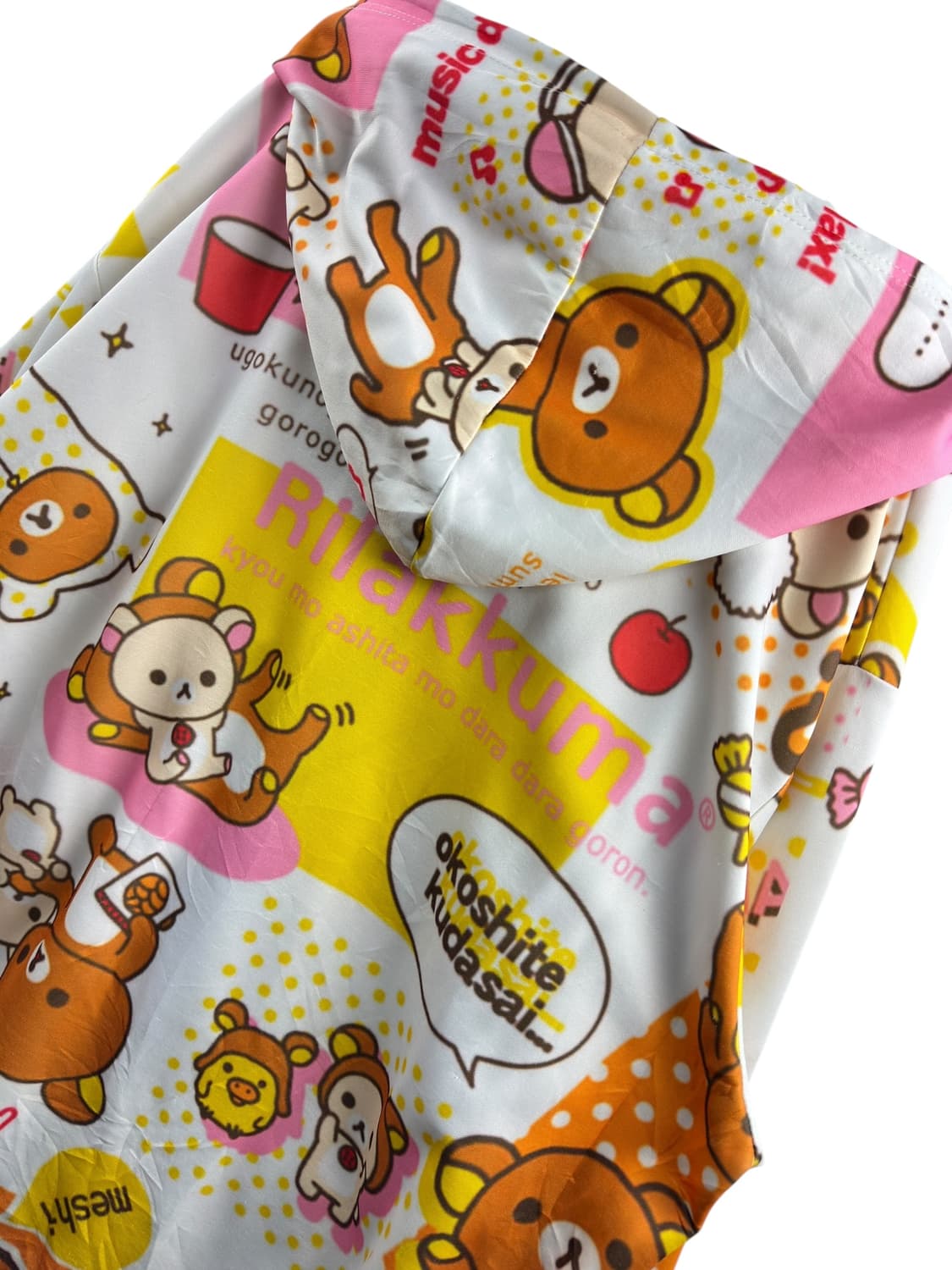 JPN 리락쿠마 풀프린팅 후드집업1240 상품이미지5