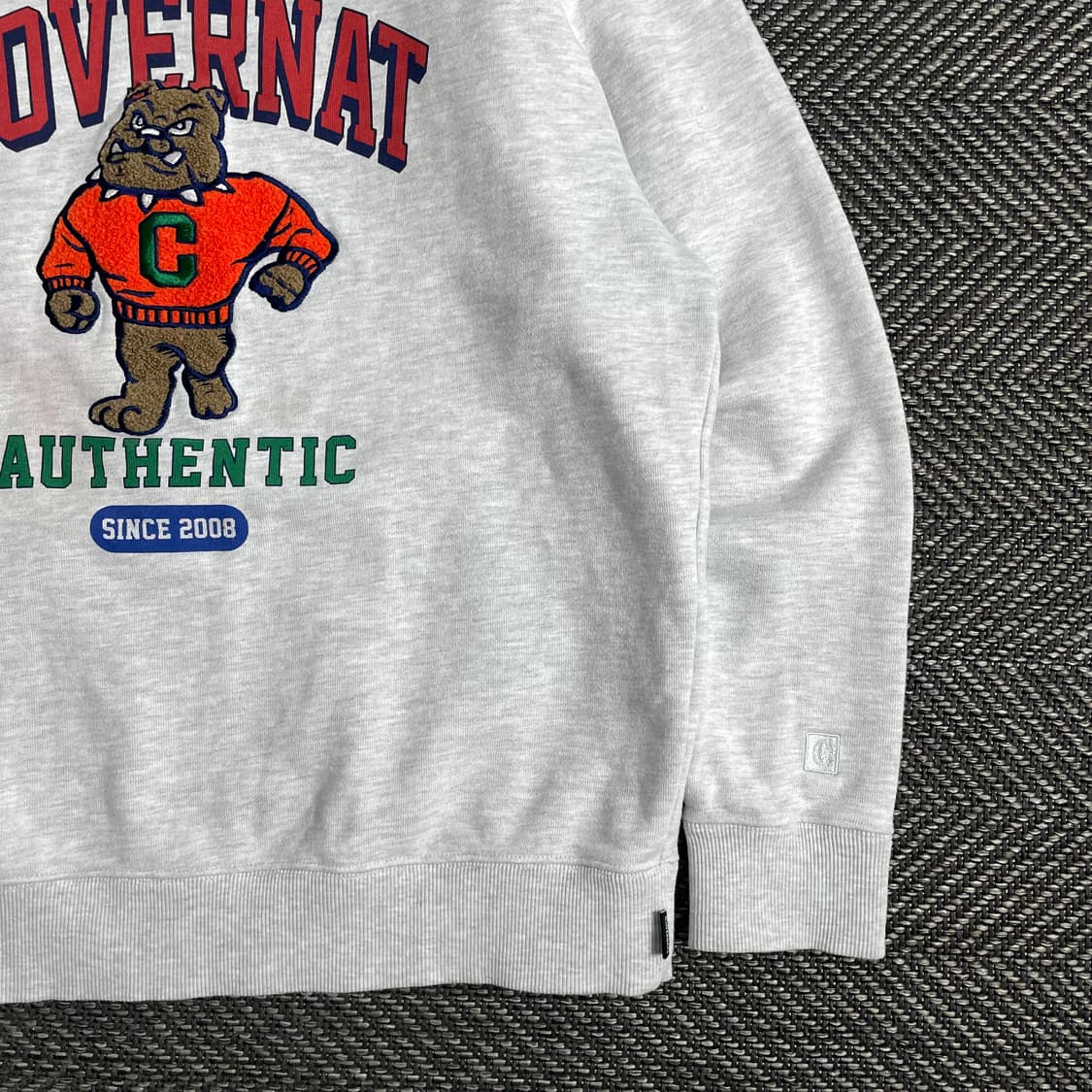 커버낫 불독 빅로고 박시핏 맨투맨o 2930 상품이미지2