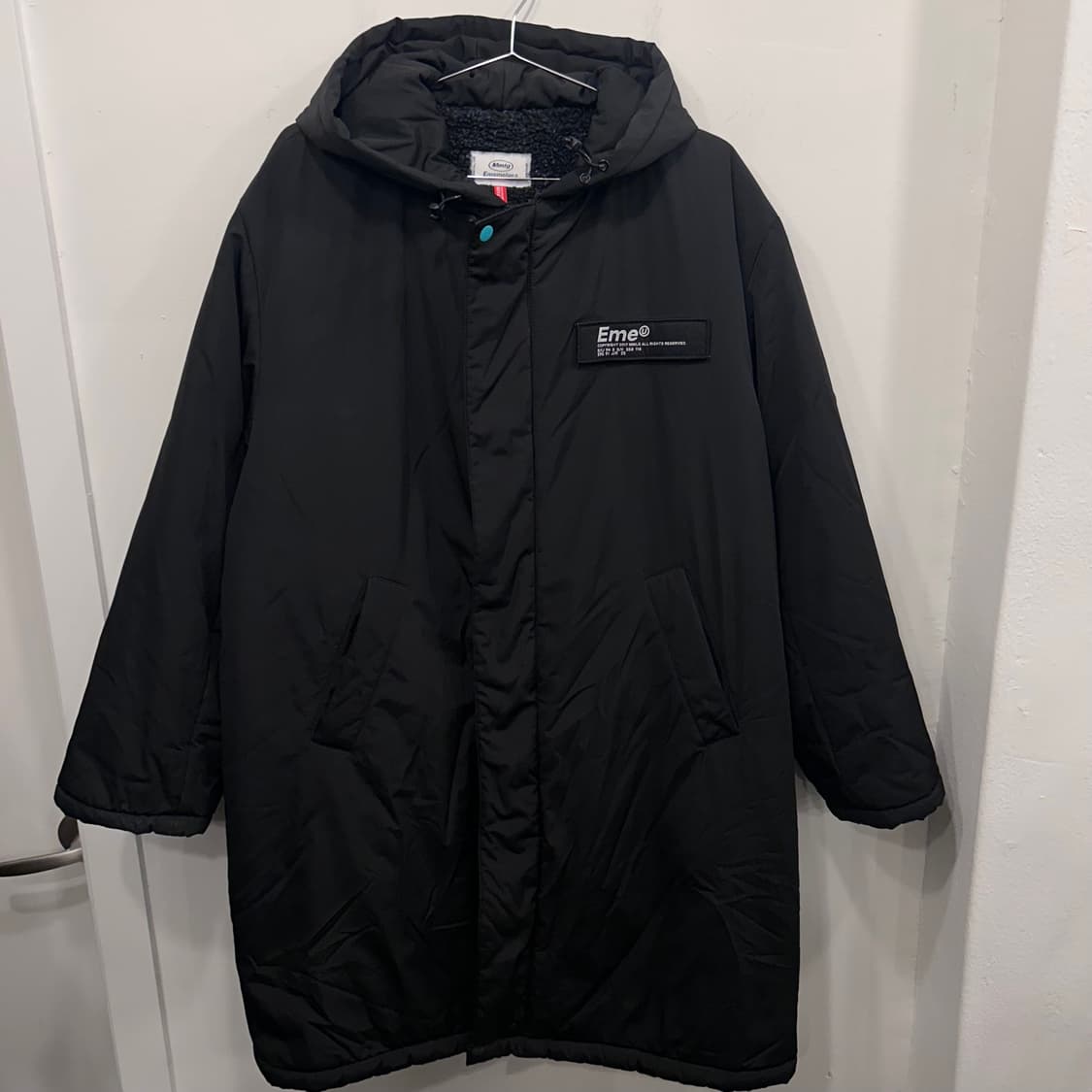 엠엠엘지 벨크로와펜 이너후리스 후드 롱패딩 상품이미지2