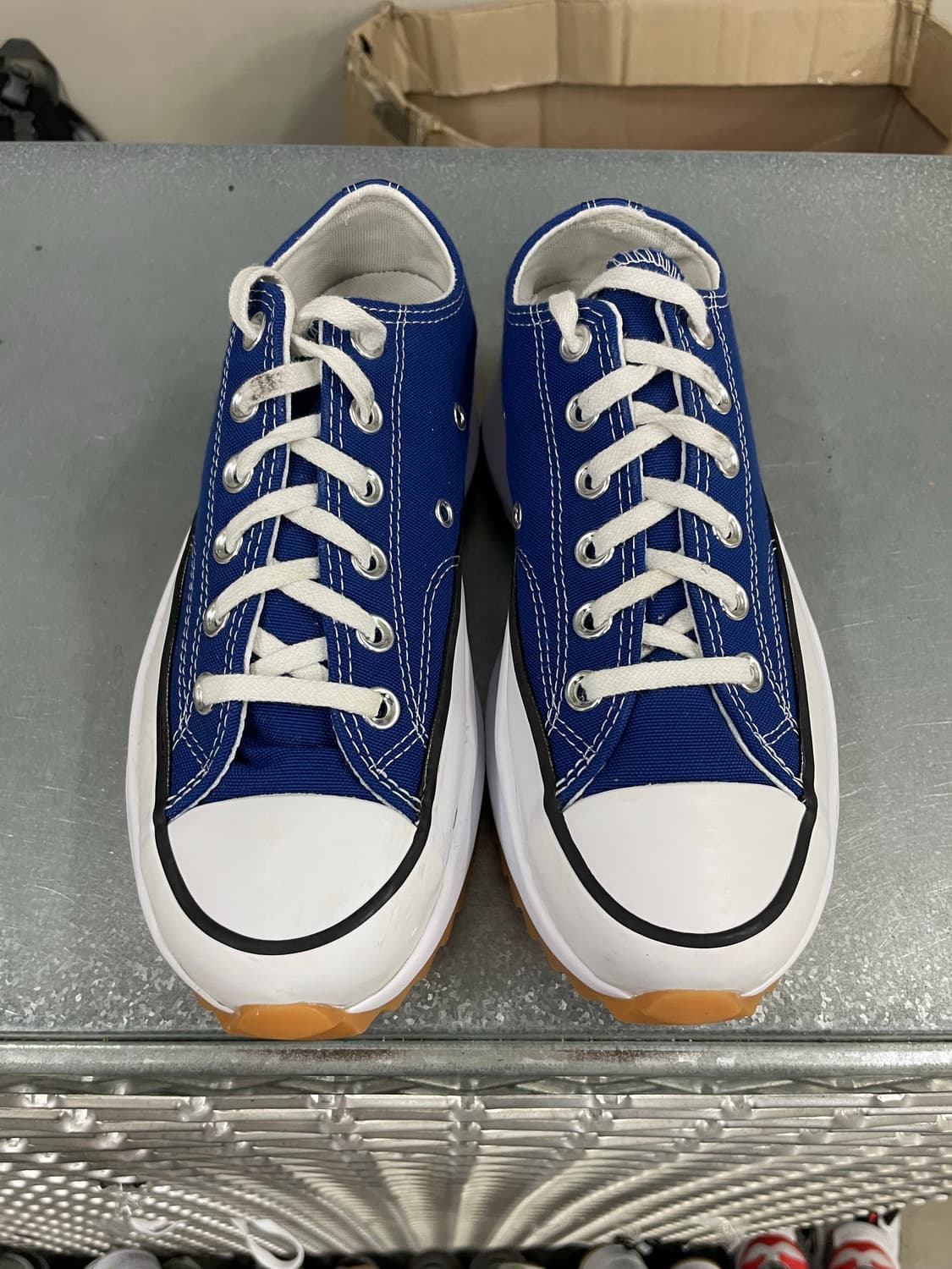 컨버스 런스타 하이크 로우 러쉬 블루 235 상품이미지5